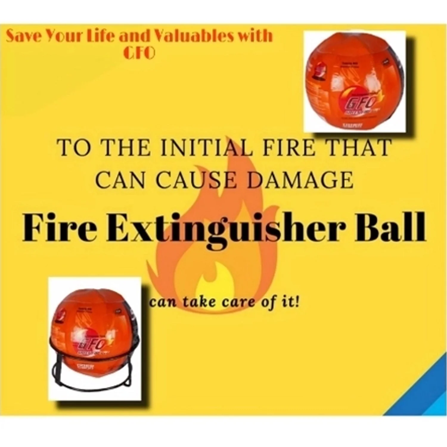 GFO (Green Fire Ball) Automatic Fire Safety Ball - Image 4