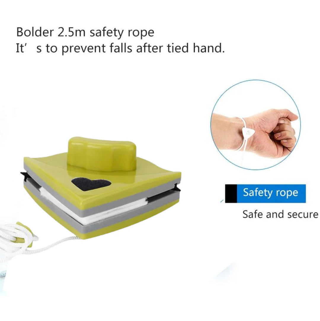 Double face glass cleaner Window Squeegee, Magnetic Window Washing Equipment. - Image 9