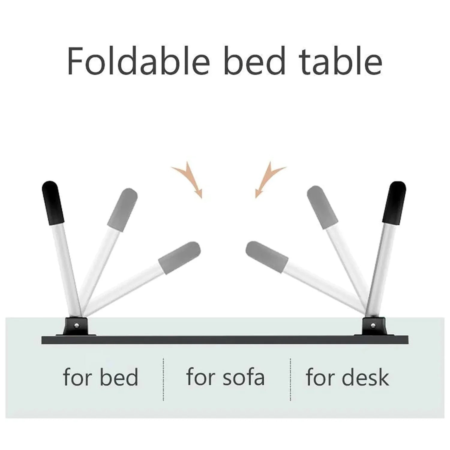 Laptop Table Foldable Portable Notebook Bed Lap Desk - Image 6