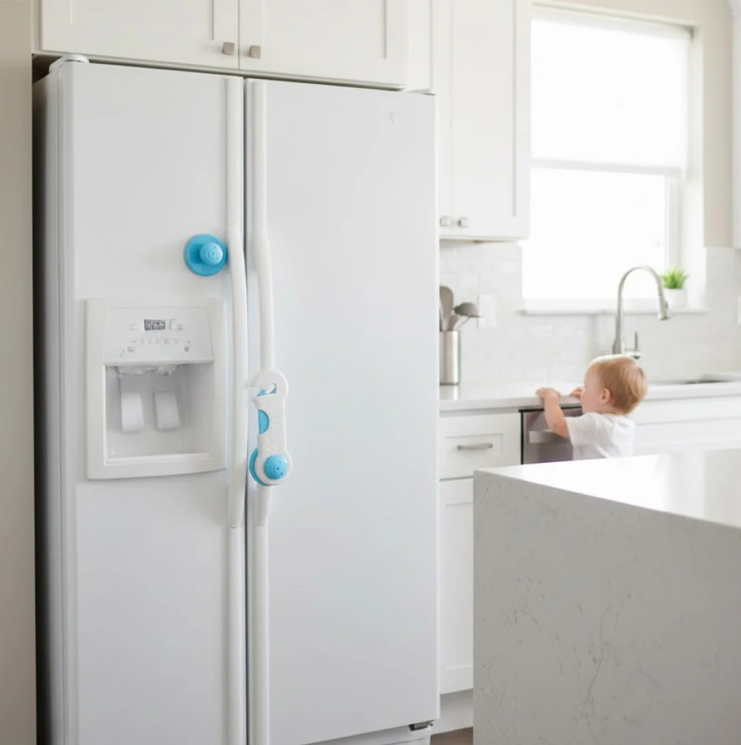 Child Safety lock  Proofing for Cabinet Toilet Seat Fridge Door Drawers ( 1 pc) - Image 4