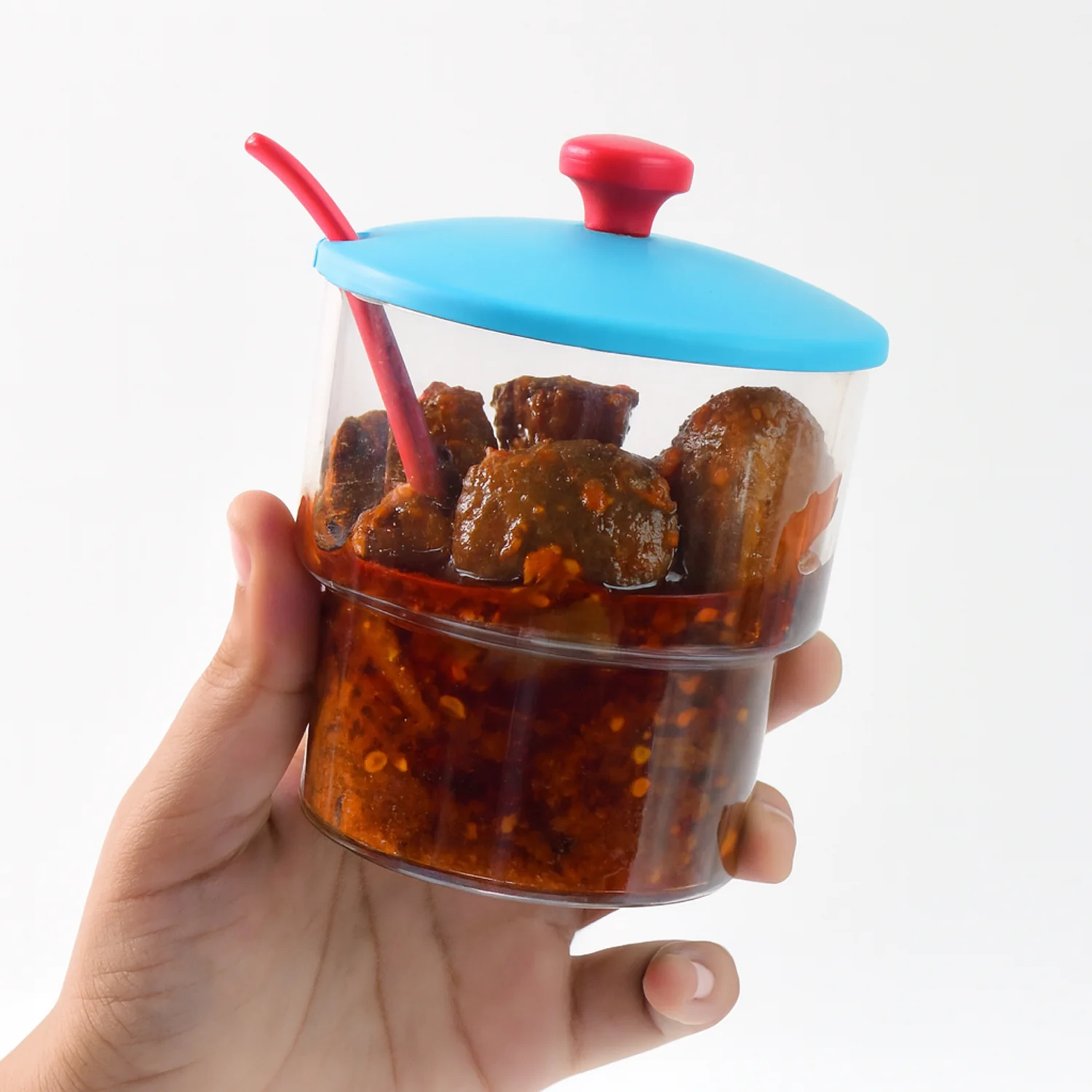 Supermom Plastic 4x Pickle with Salt & Pepper Storage Set - Image 3