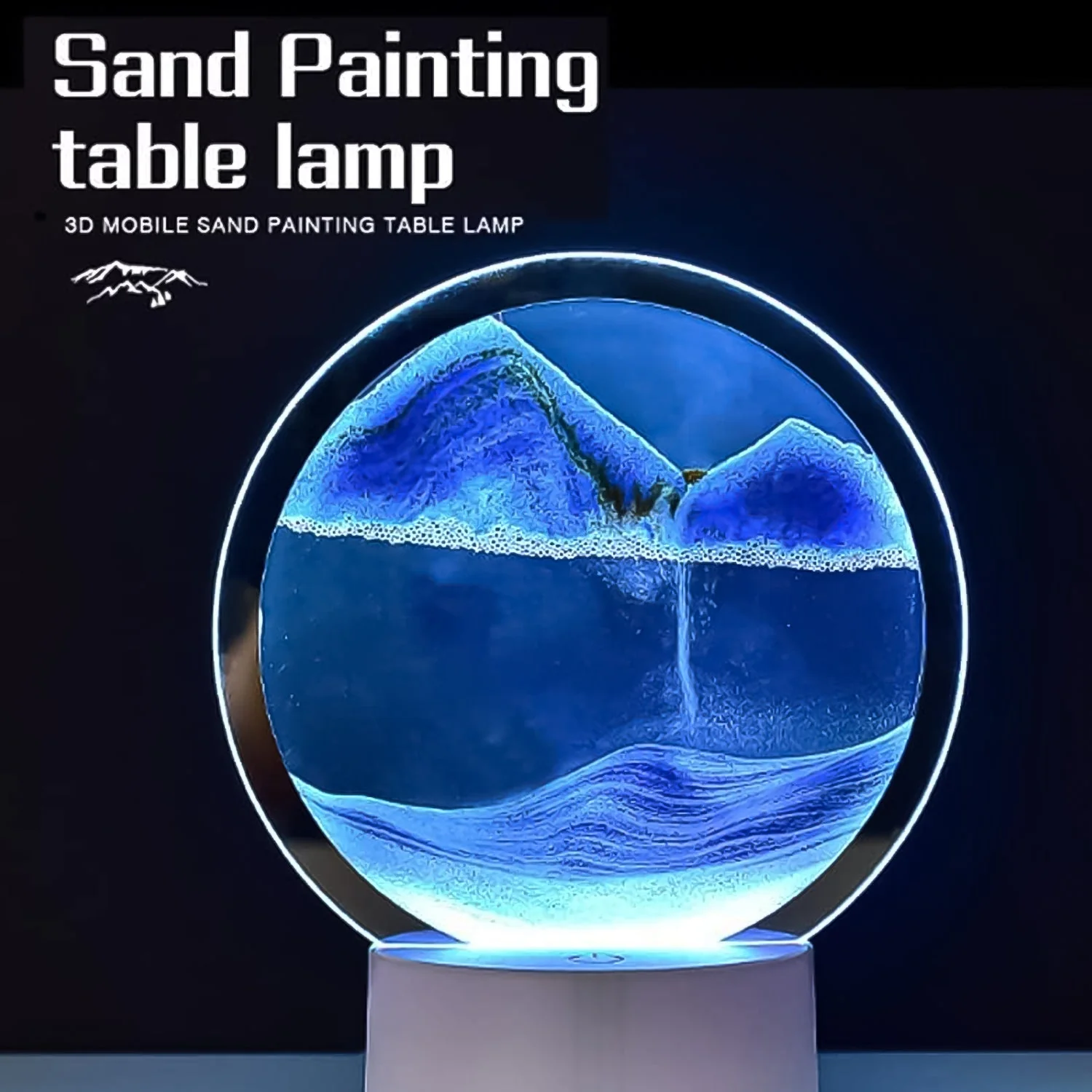 5 Color Light Moving Sand Art Picture (1 Pc) - Image 6