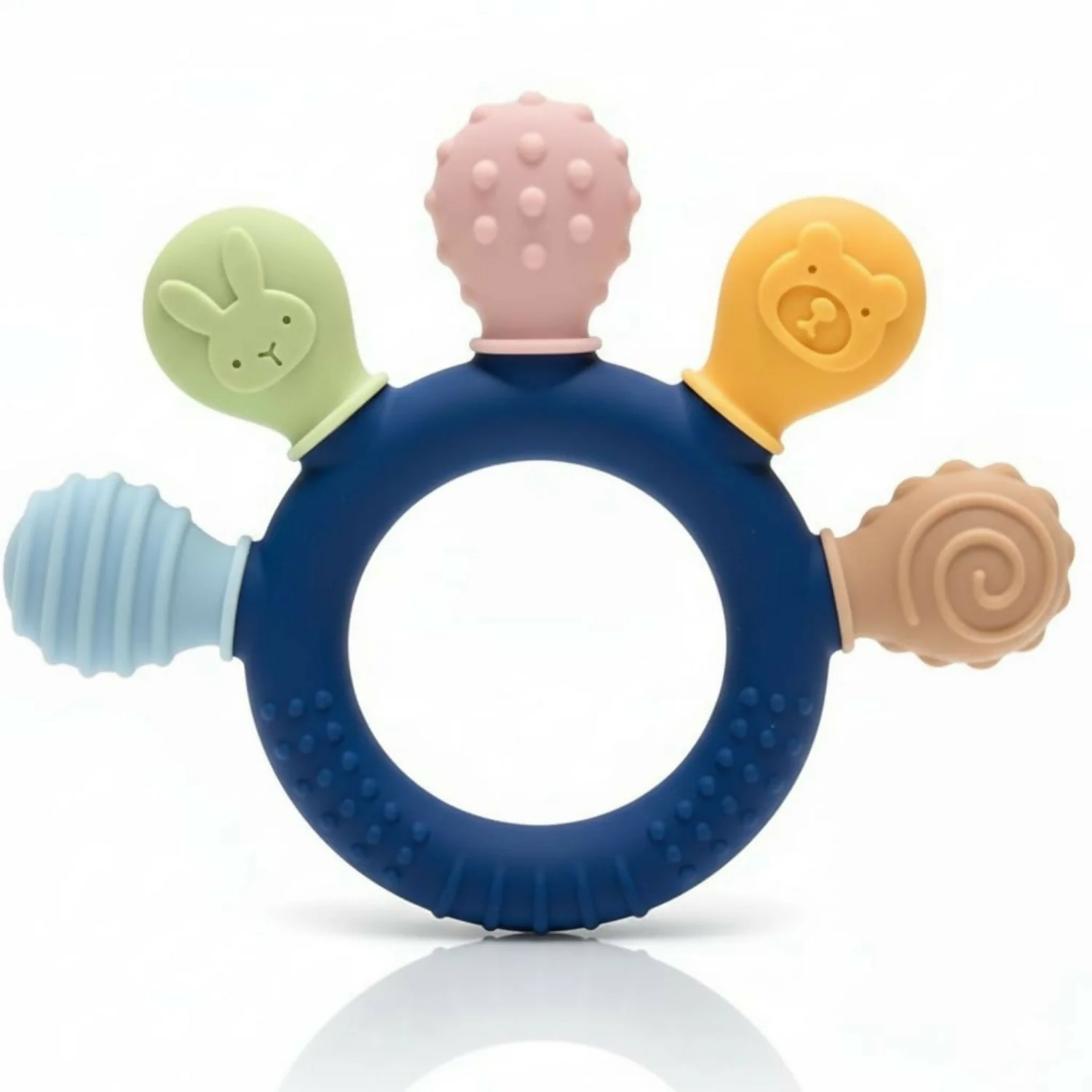 5 finger baby hand silicone teether - Image 2