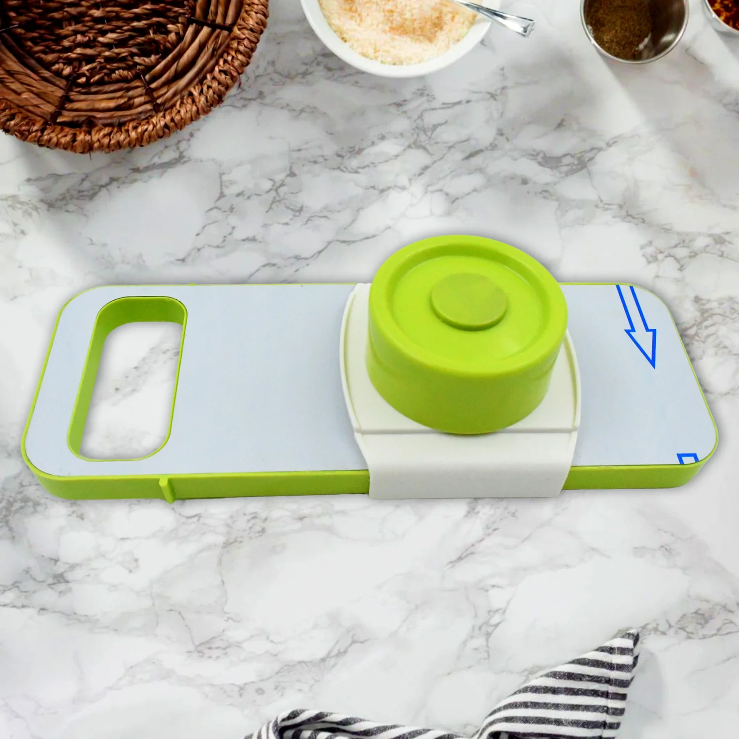 Slicer for Kitchen 5 in 1 Foldable Vegetable Slicer Blade Potato Cutter - Image 6