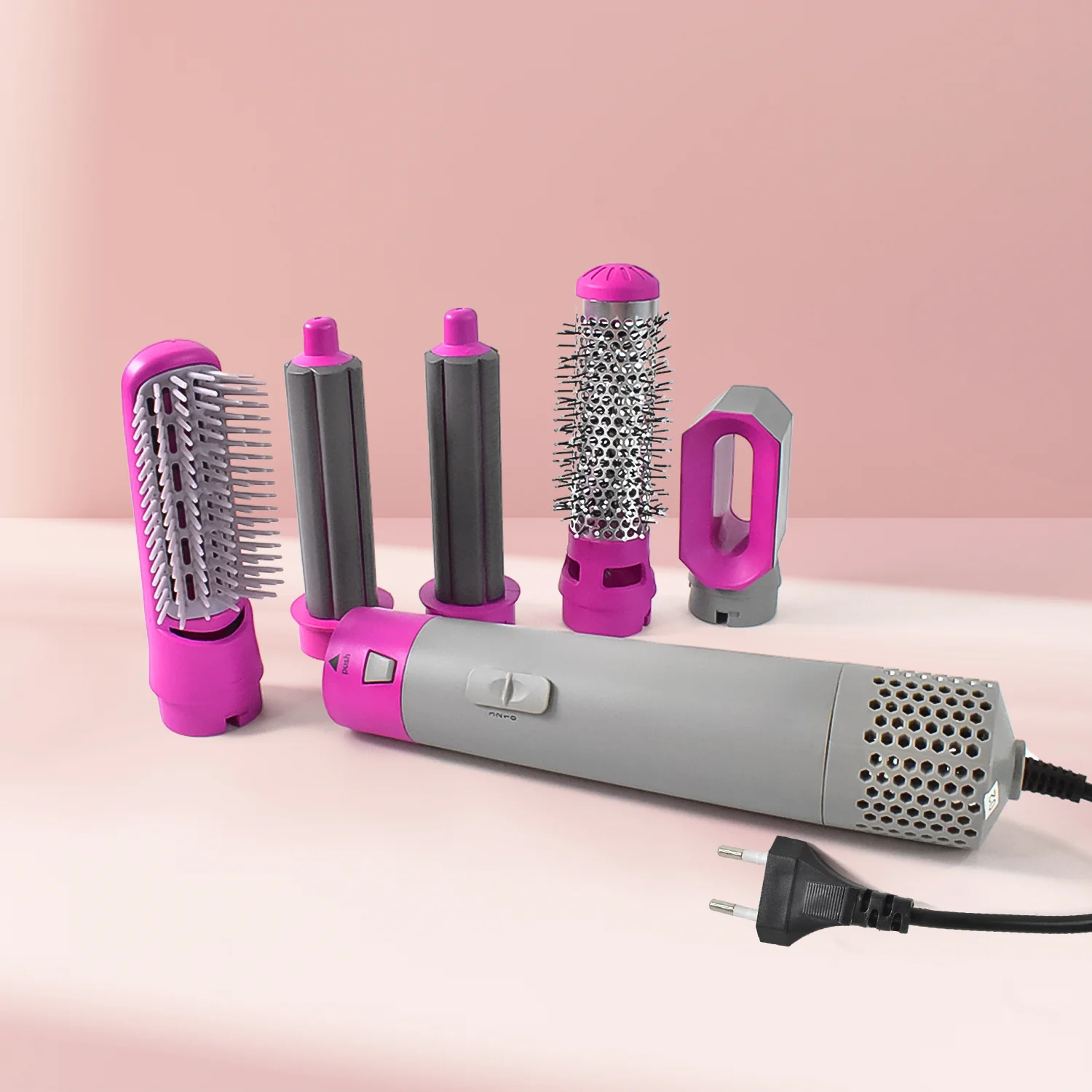 5 In 1 Hair Dryer Brush, Multifunctional Hot Air Styler Hair Tools - Image 3