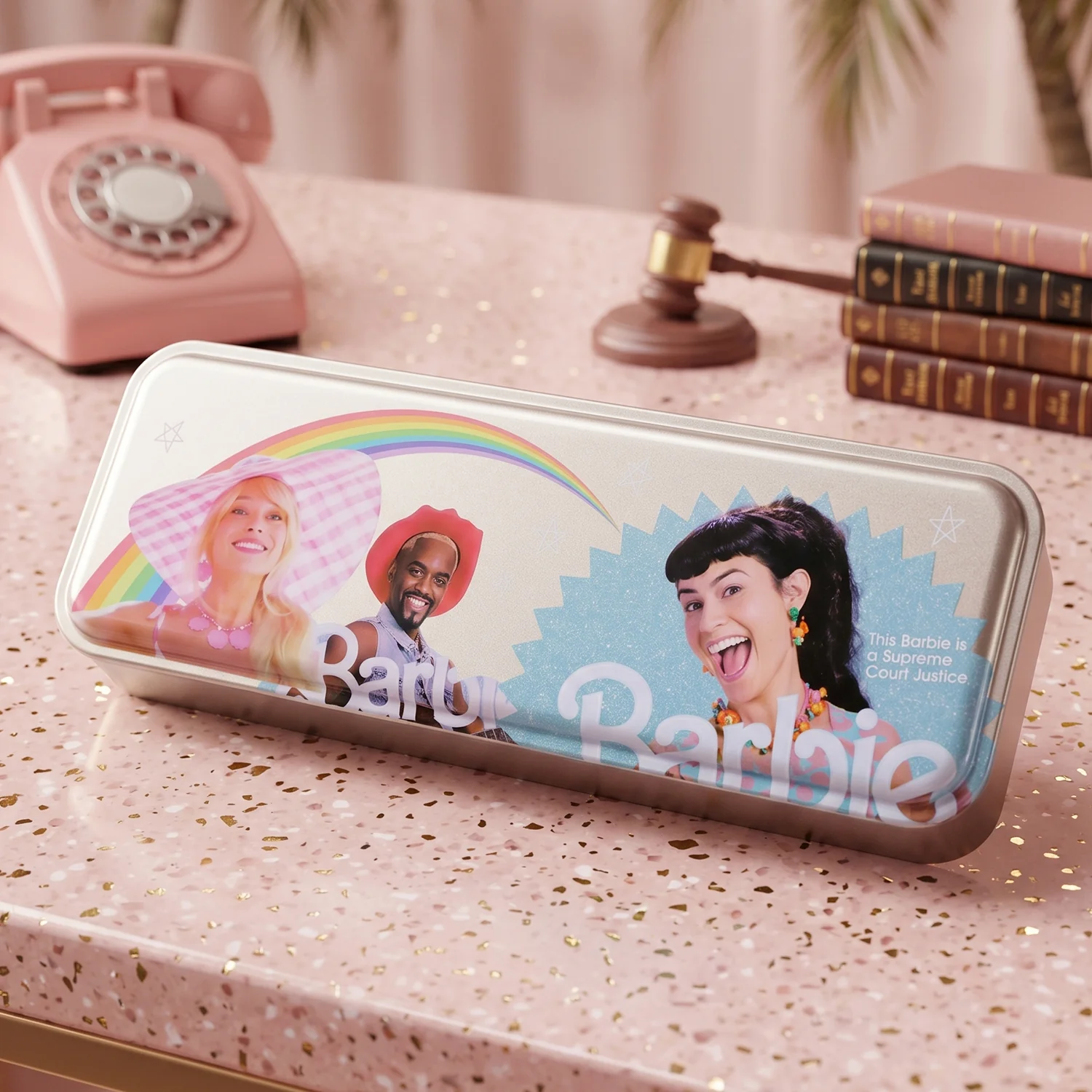 5 In 1 Kids Metal Pencil Box Set (1 Set) - Image 4