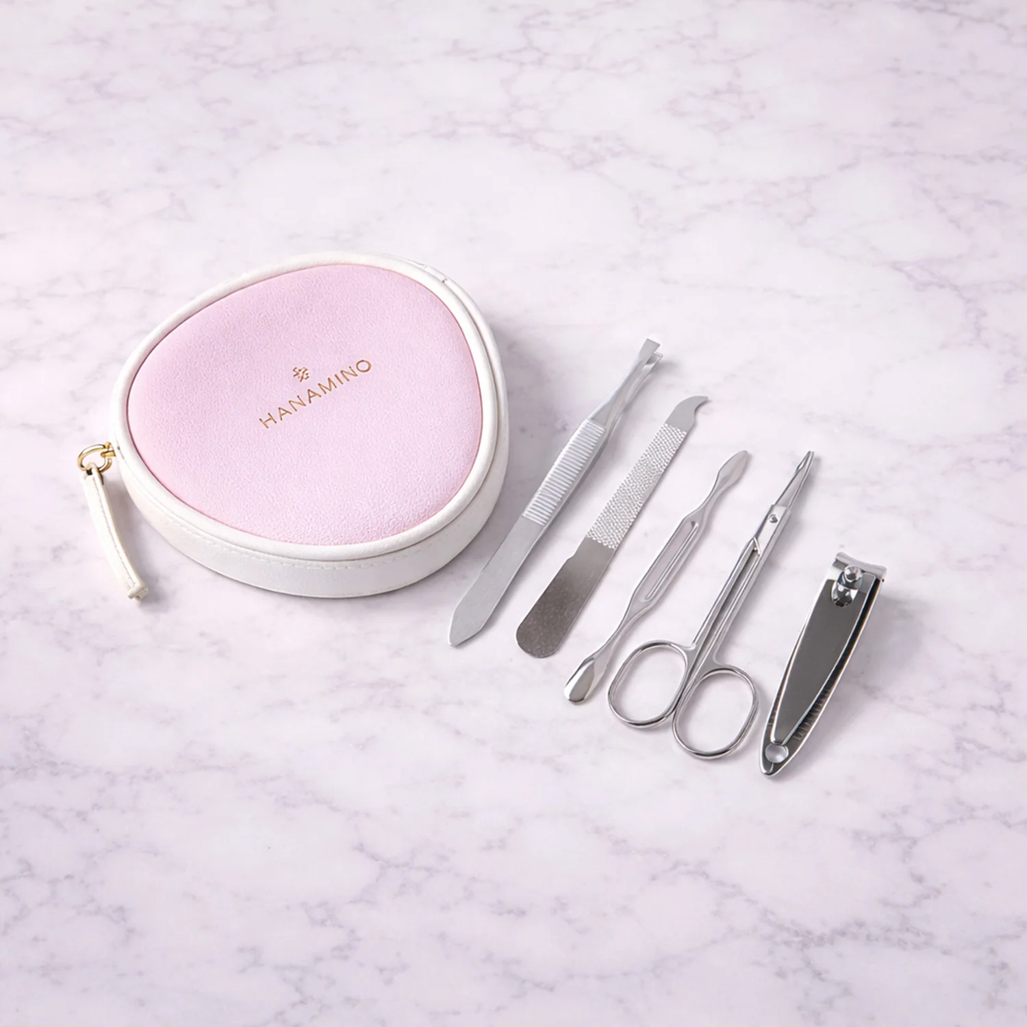 5 in 1 Manicure Pedicure Grooming Kit Nail Care Set With Storage Case - Image 7