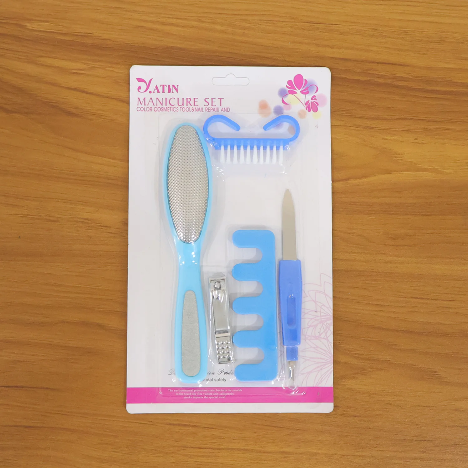 5 In 1 Manicure Pedicure Nail Care Kit (1 Set) - Image 8