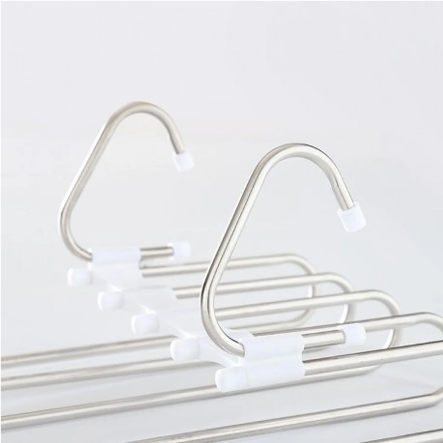 5 in 1 Stainless Steel Foldable Hangers for Clothes Hanging - Image 3