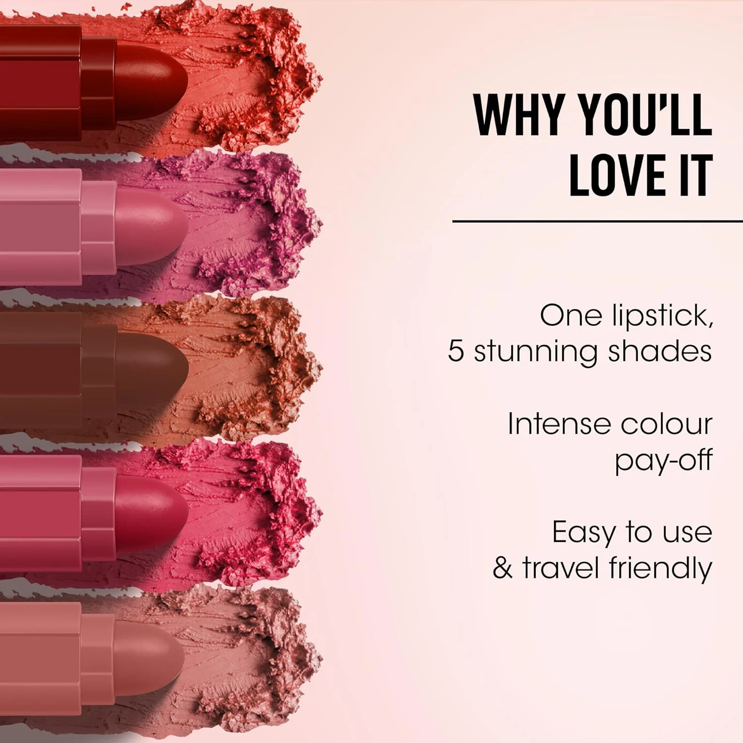 OG Beauty 5-in1 Sensational Lipstick (7.5 GM) - Image 4