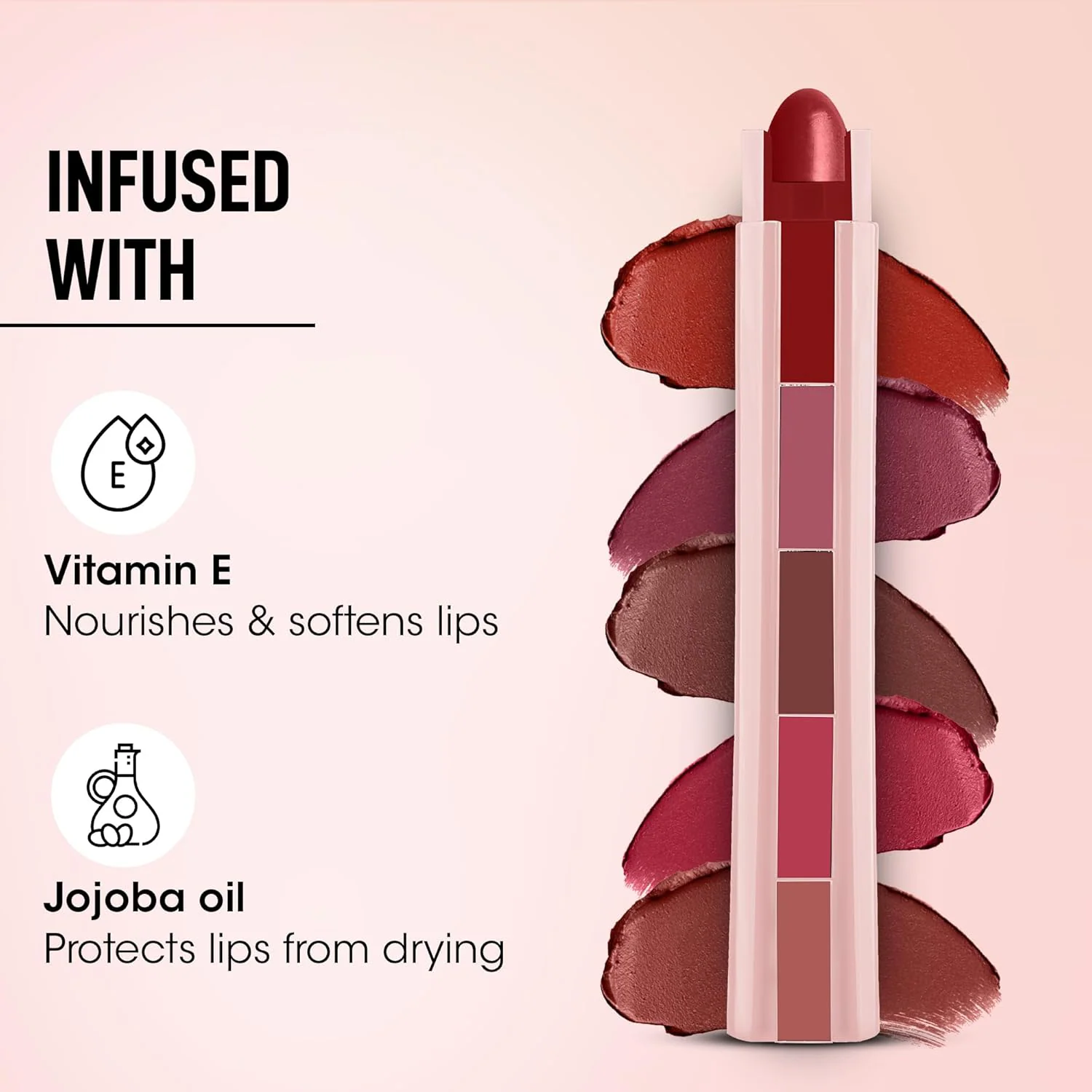 OG Beauty 5-in1 Sensational Lipstick (7.5 GM) - Image 7