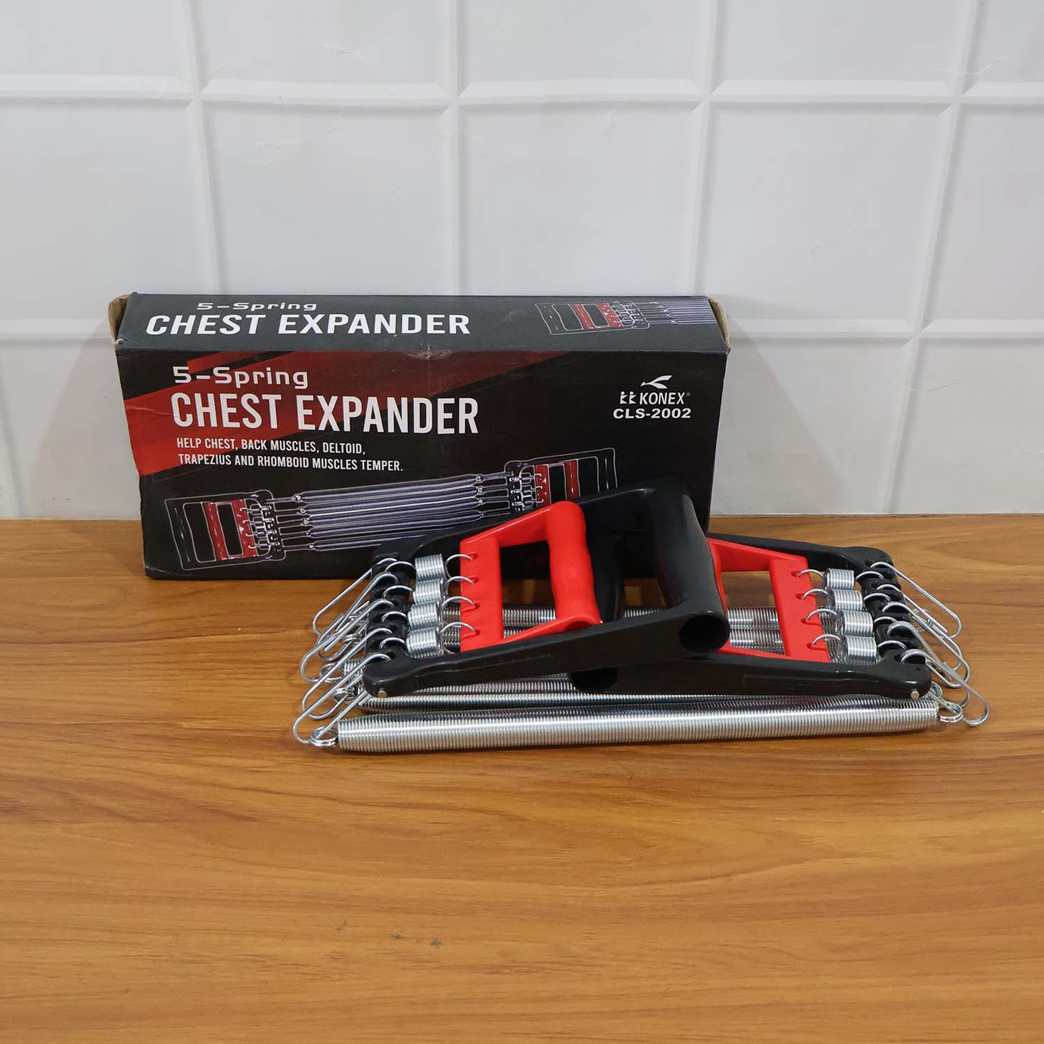 5-Spring Chest Expander for Home Workout - Image 11