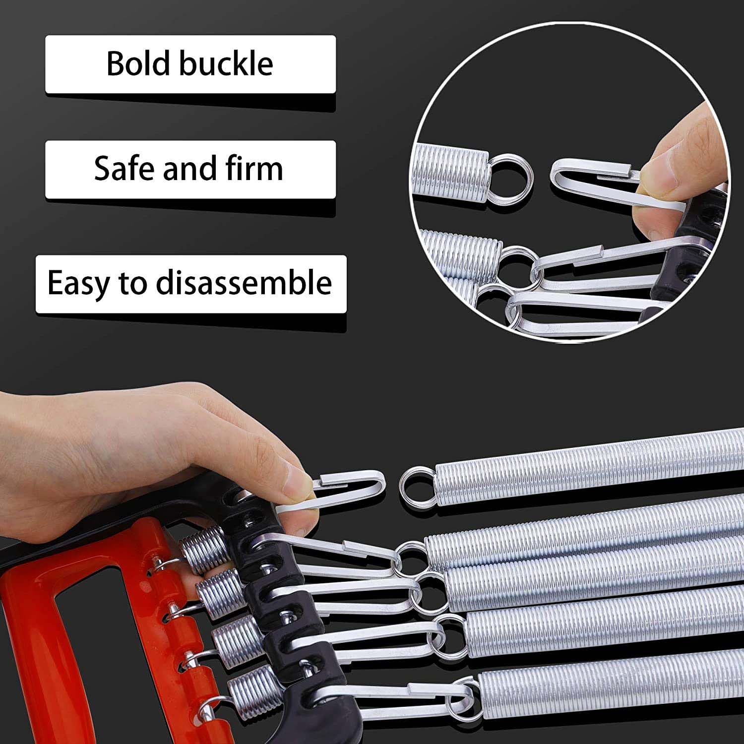 5-Spring Chest Expander for Home Workout - Image 3