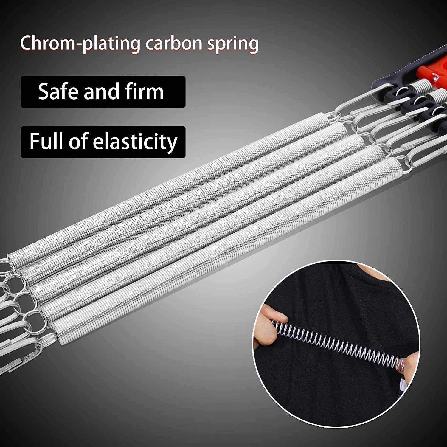 5-Spring Chest Expander for Home Workout - Image 4