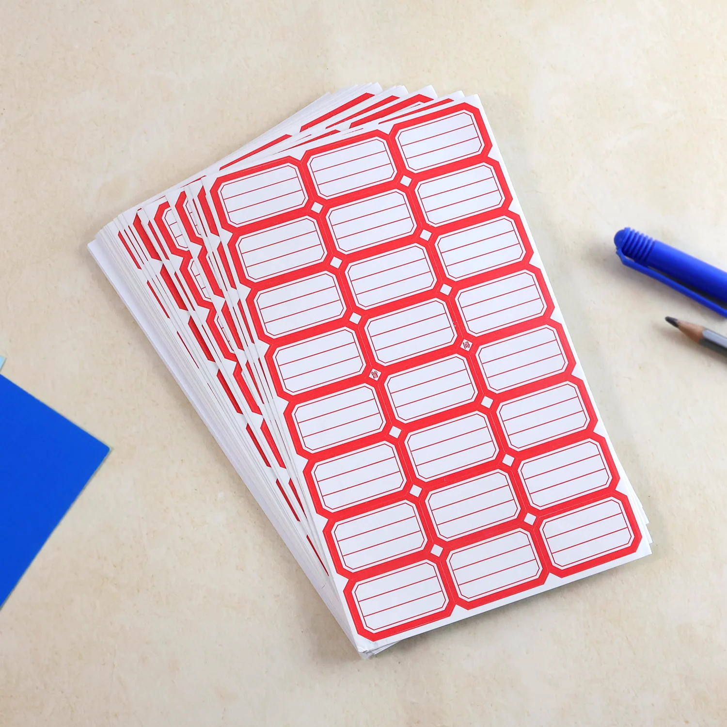 50 Sheets Self-Adhesive Label Stickers - Image 7