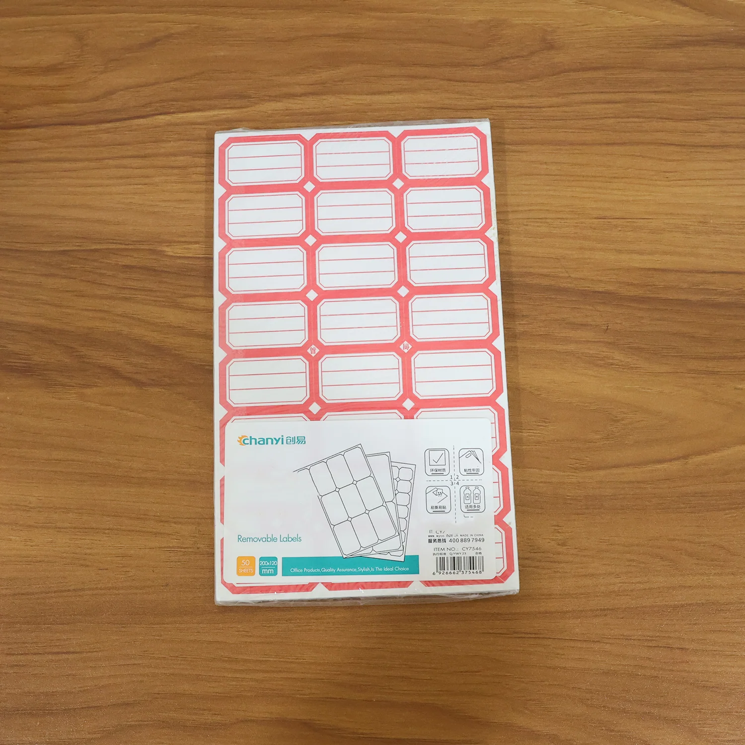 50 Sheets Self-Adhesive Label Stickers - Image 9