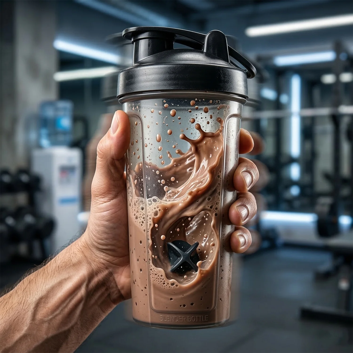 500 ML Plastic Prime Gym Shaker Bottle (1 Pc) - Image 3