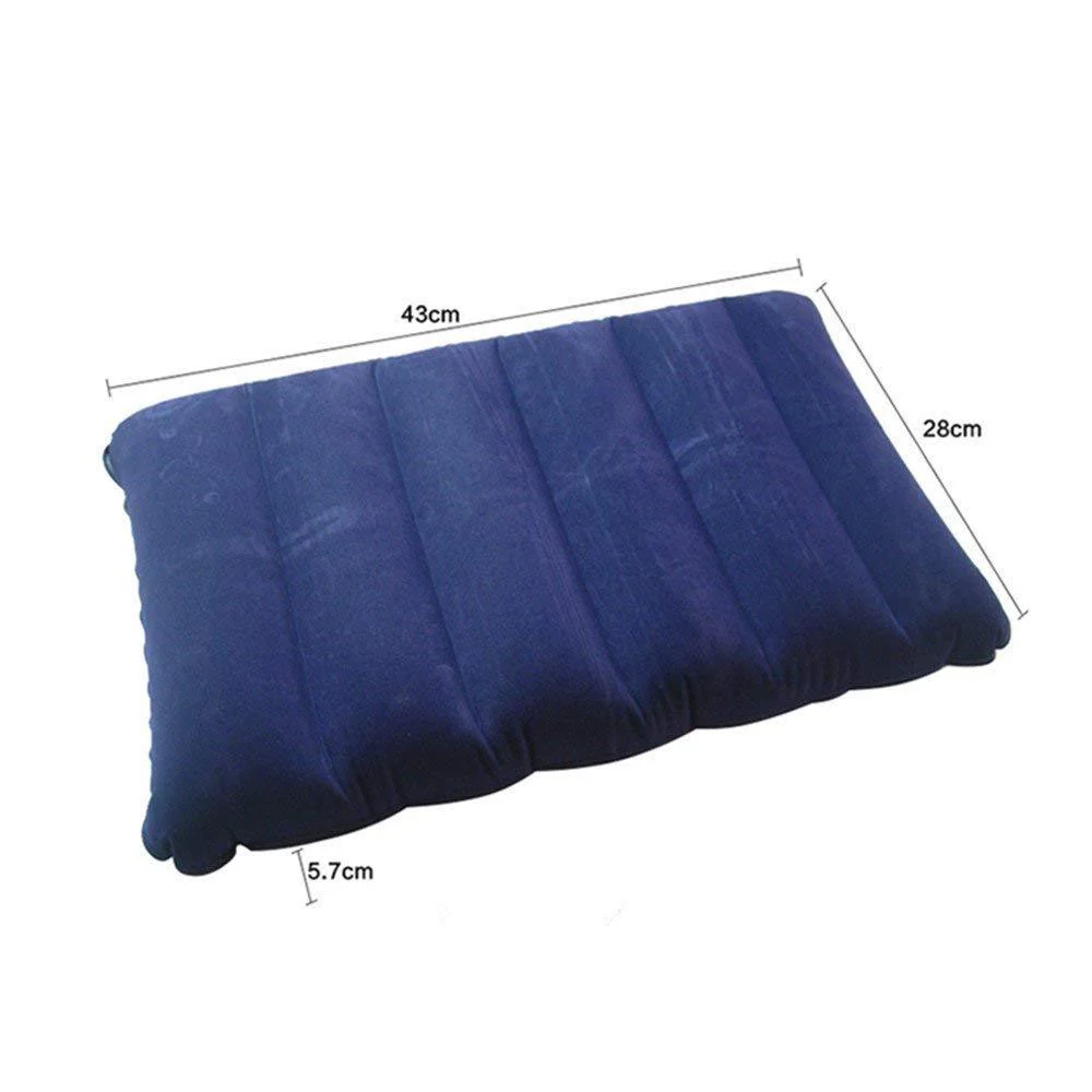 Velvet Air Inflatable Travel Pillow (Blue) - Image 11
