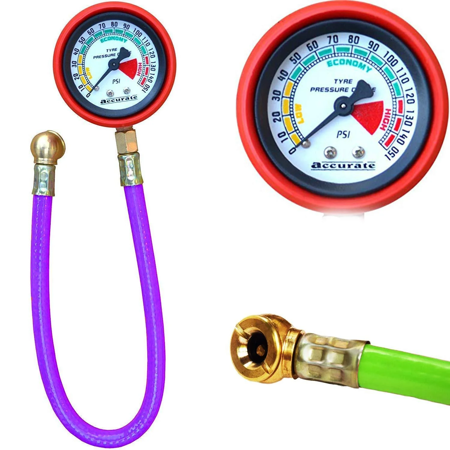 Heavy Duty Tire Inflator Gauge Air Compressor Accessories - Image 6