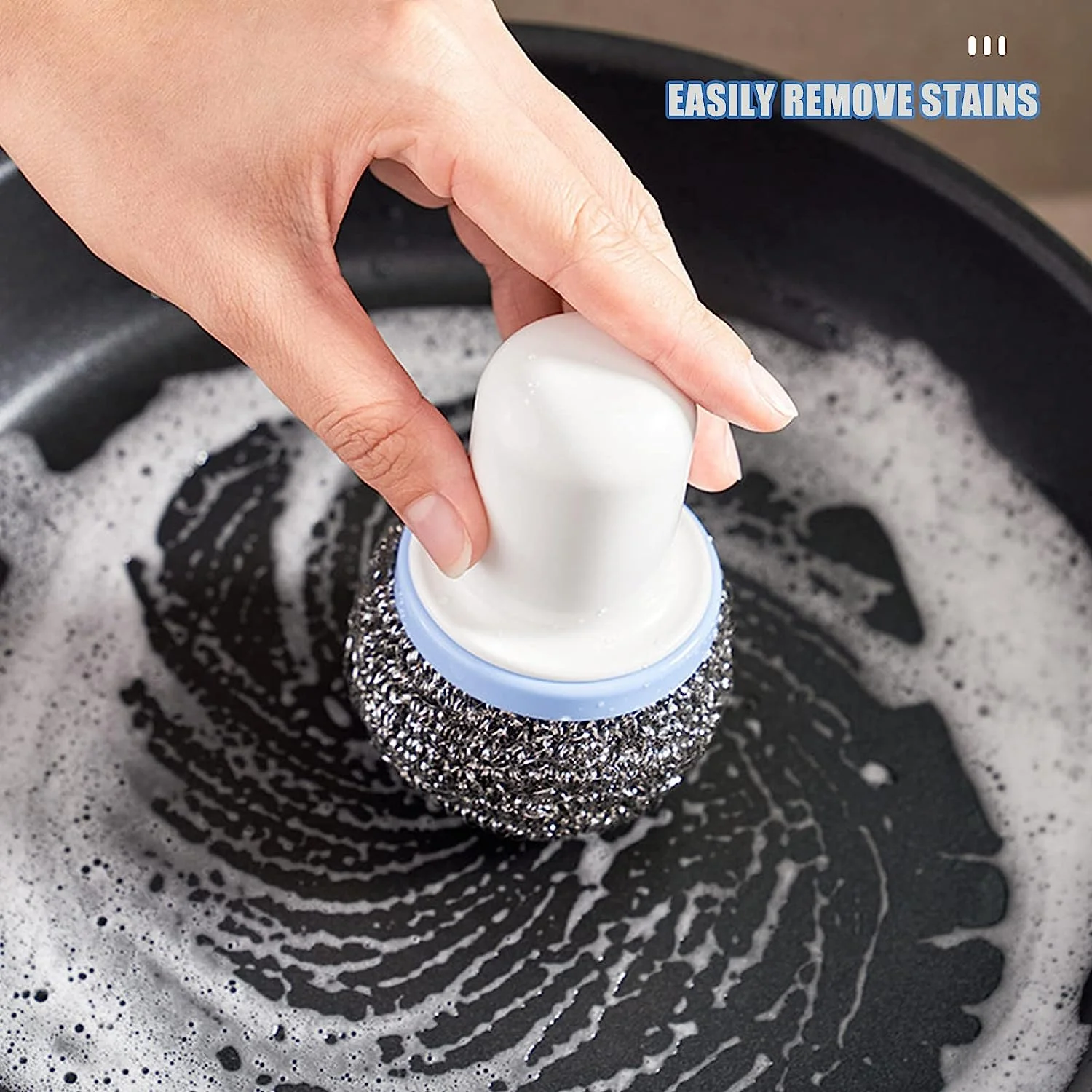 Dish Brush Multifunctional Palm Brush - Image 3