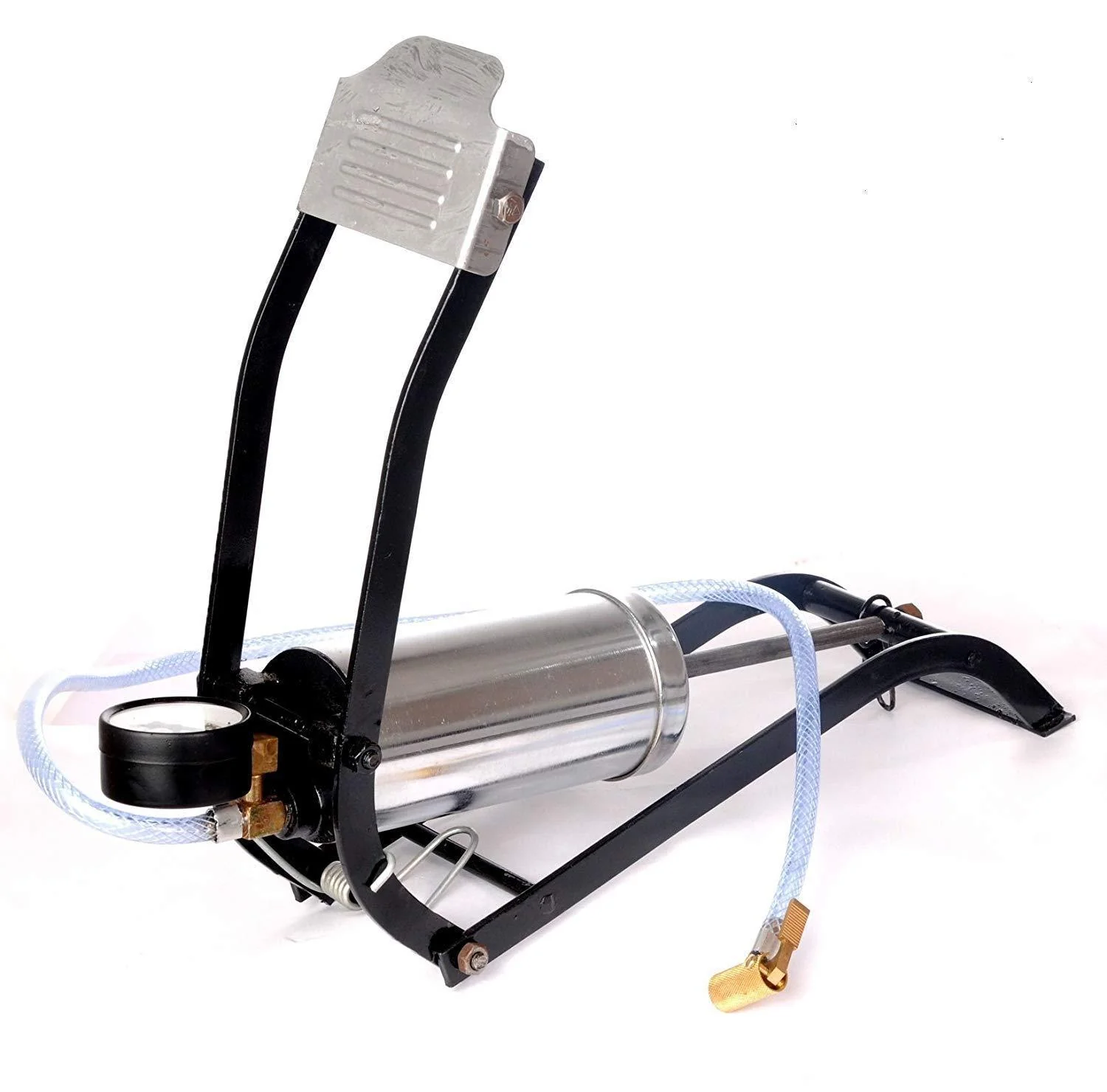 Heavy Duty Steel Foot Pump for Bike, Car, Cycle & More Vehicles - Image 5
