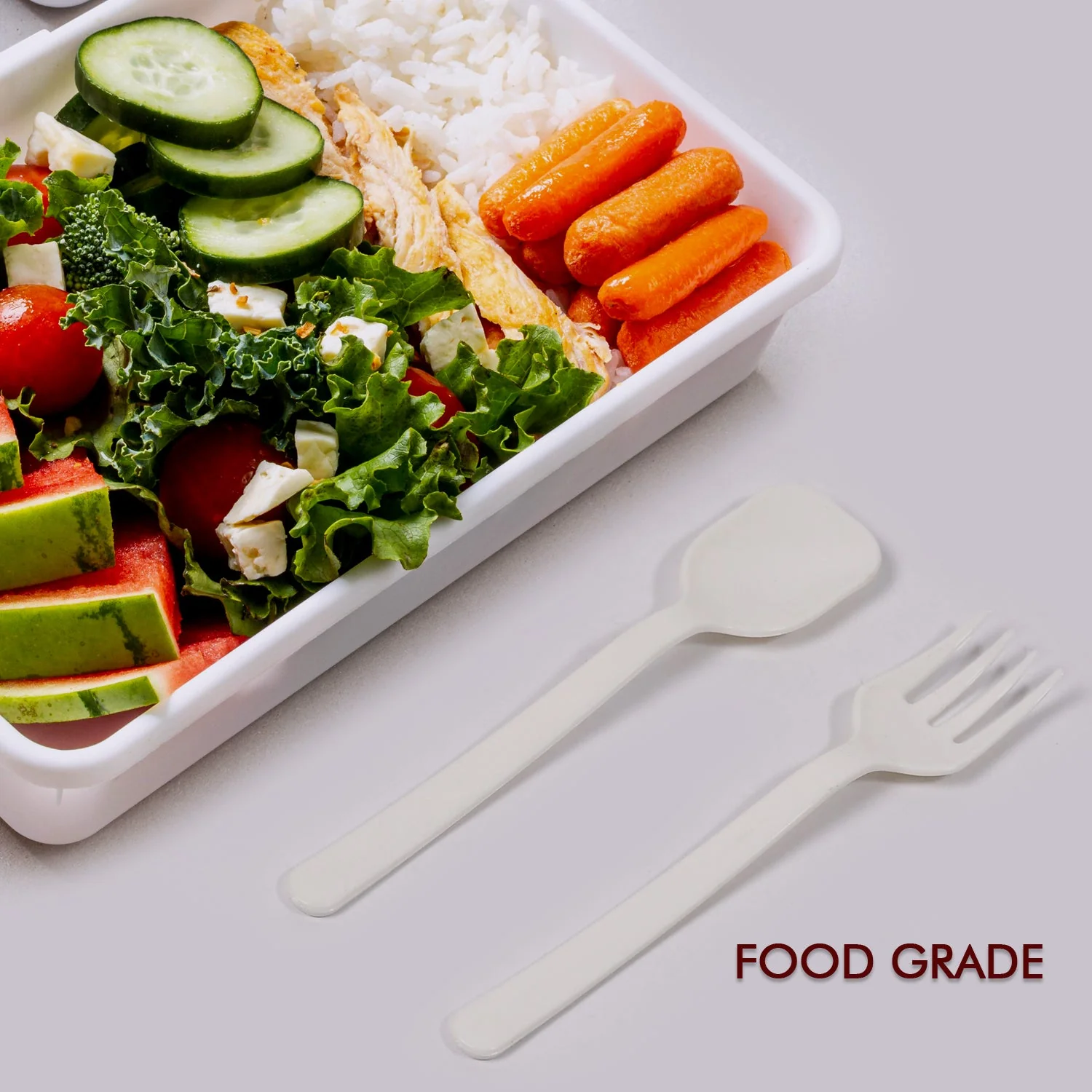 Plastic Forks & spoon Cutlery-Utensils( pack of 2) - Image 5