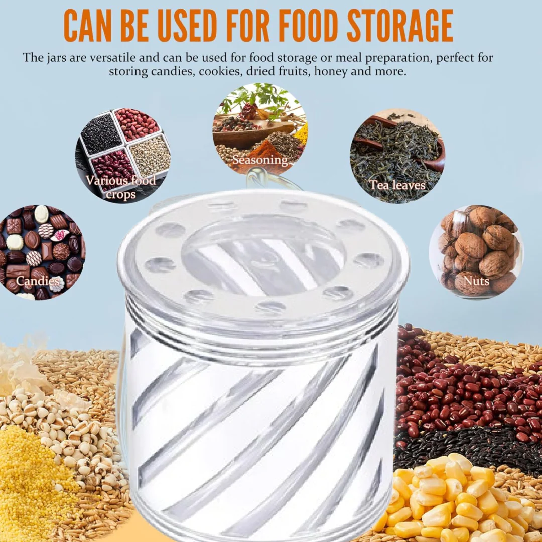 Dry Fruit Container , Storage Airtight Container For home & kitchen Use ( 750 ML ) - Image 2