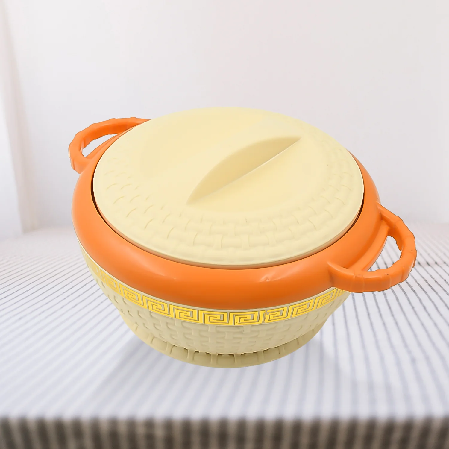 Insulated Hot Pot Inner Stainless Steel Serving Casserole with Lid (800 ML Approx) - Image 6