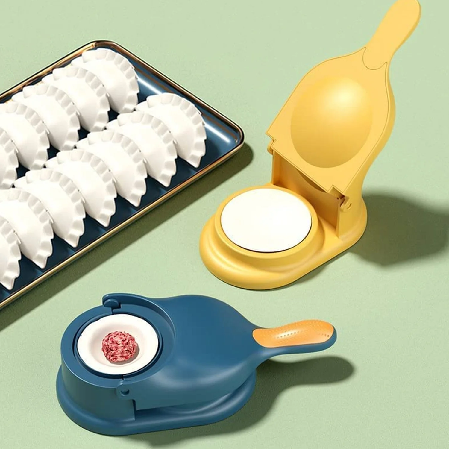 2-in-1 Dumpling Press Mould for Gujiya & Momos - Image 7