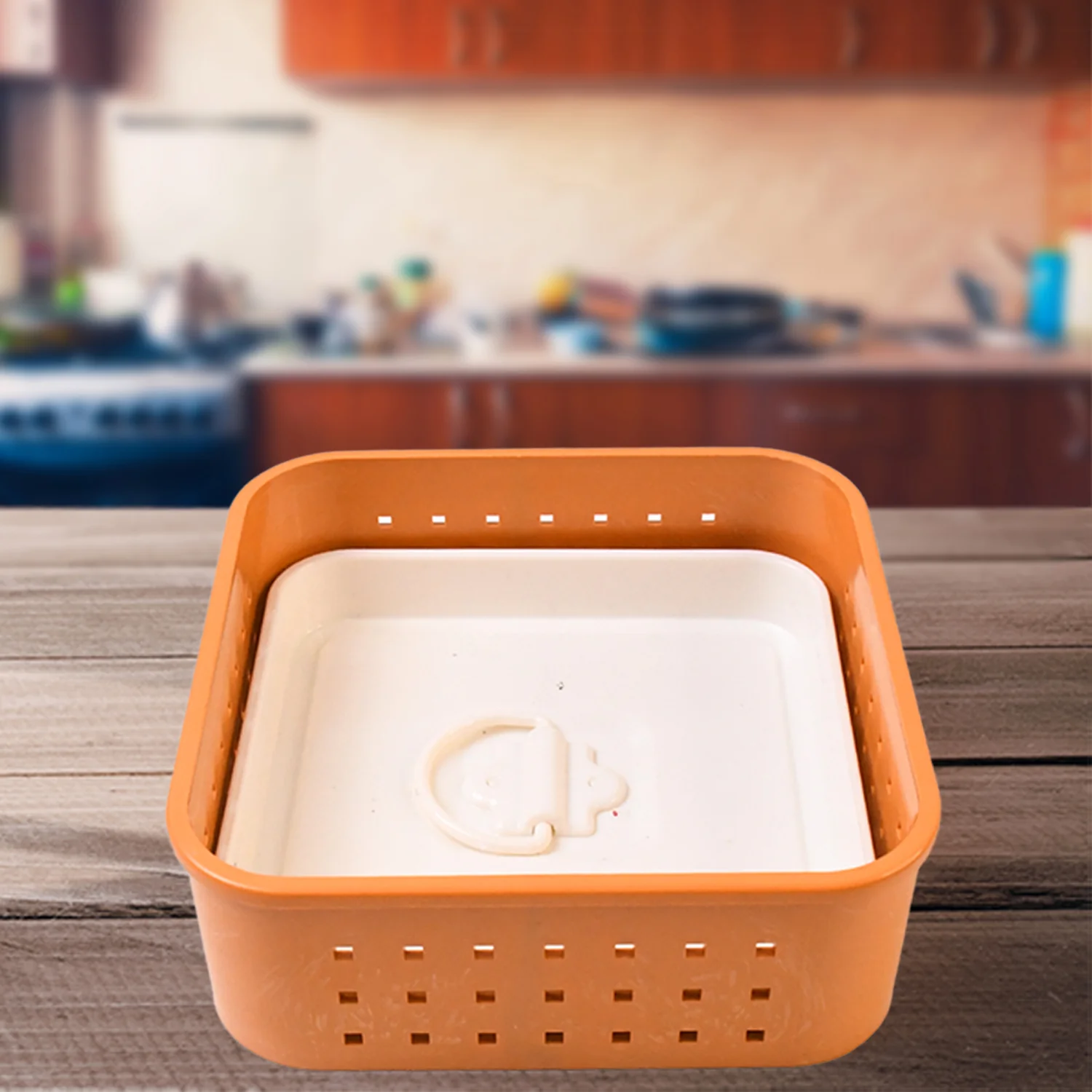 Square Shape Paneer Maker with Lid, Tofu & Sprouts Mould - Image 4