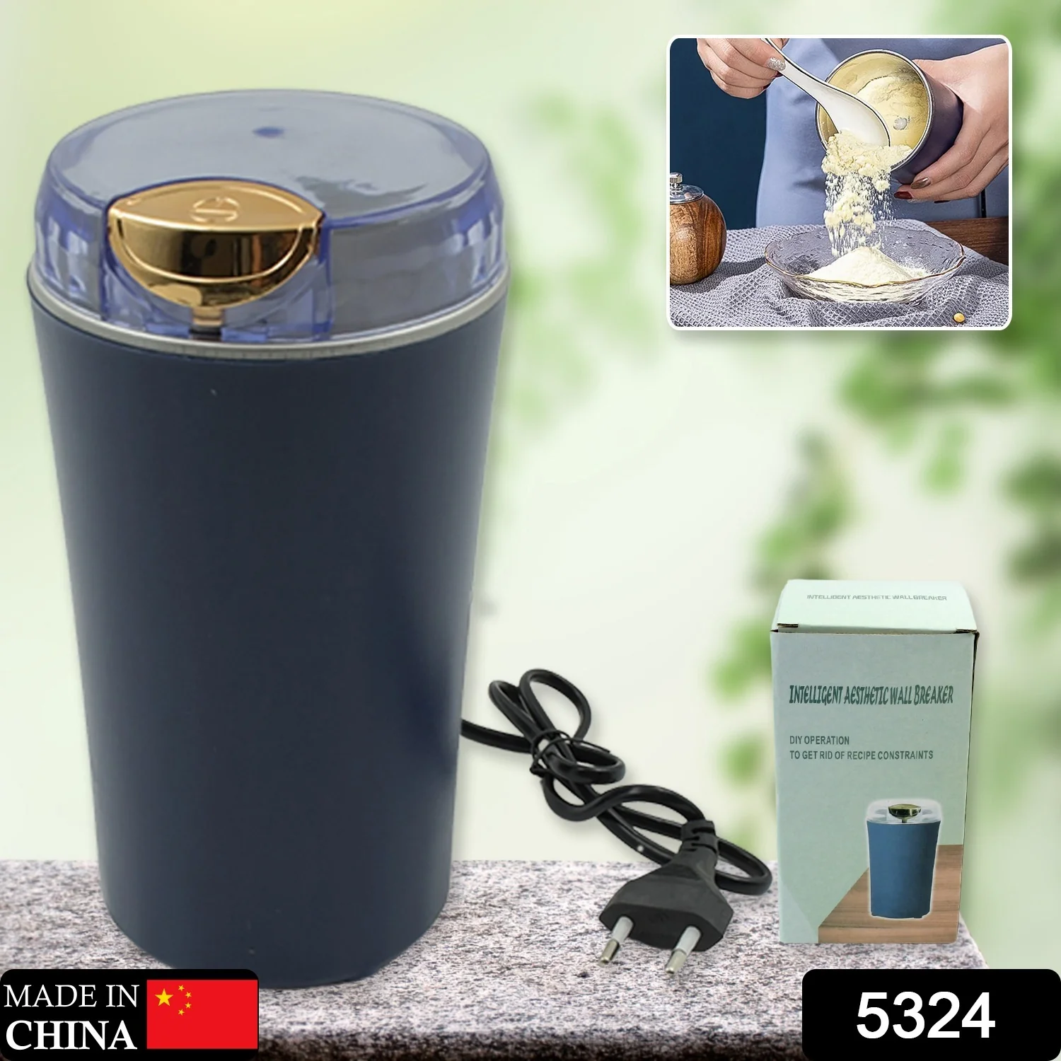 Portable 4-Blade Mini Grinder & Blender for Home & Office - Image 12