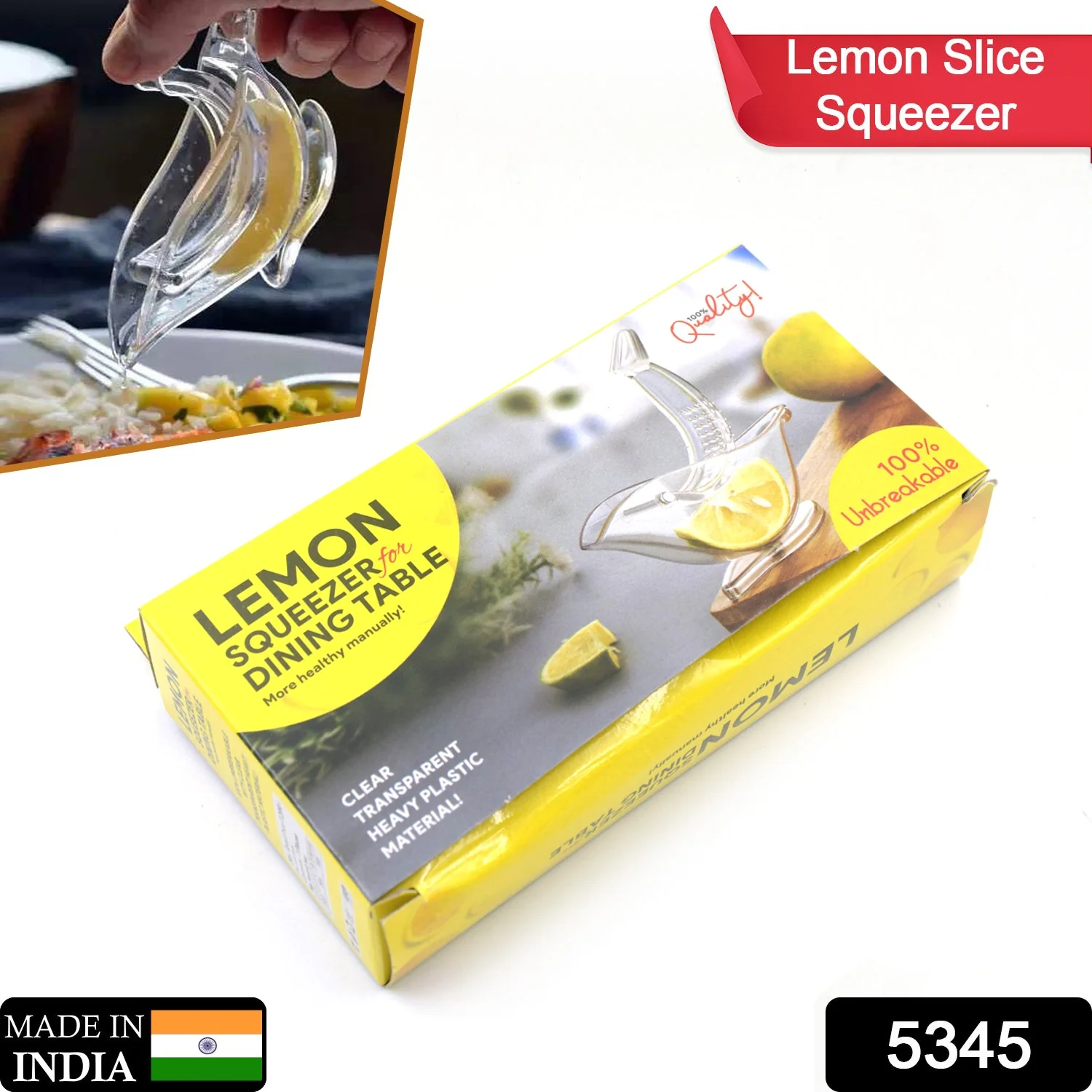 Bird-Shaped Lemon Squeezer for Citrus Fruits (Portable, Color Box) - Image 4