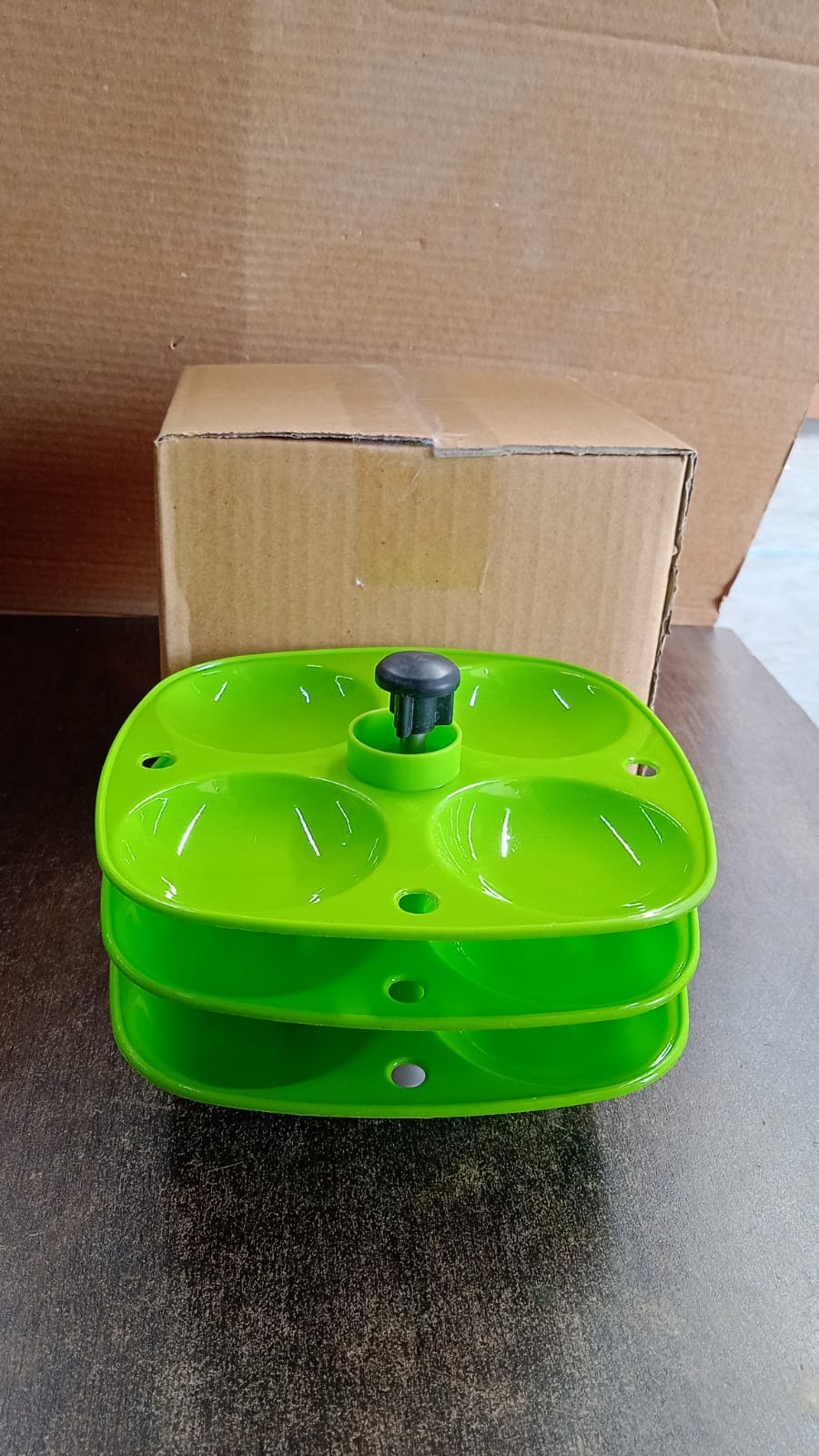 3 Layer Idli Stand for Holding and Serving Idlis (Household Kitchen Use) - Image 7