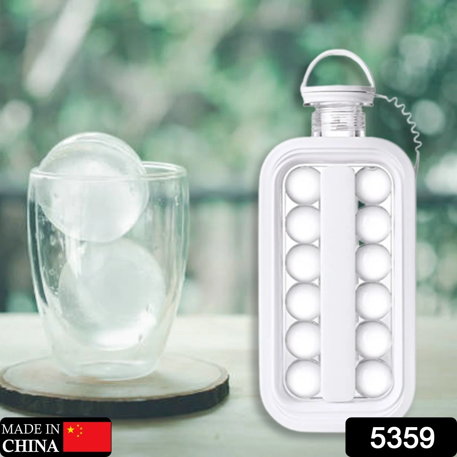Foldable Ice Tray with Lid, 2-in-1 Ice Ball Maker - Image 7