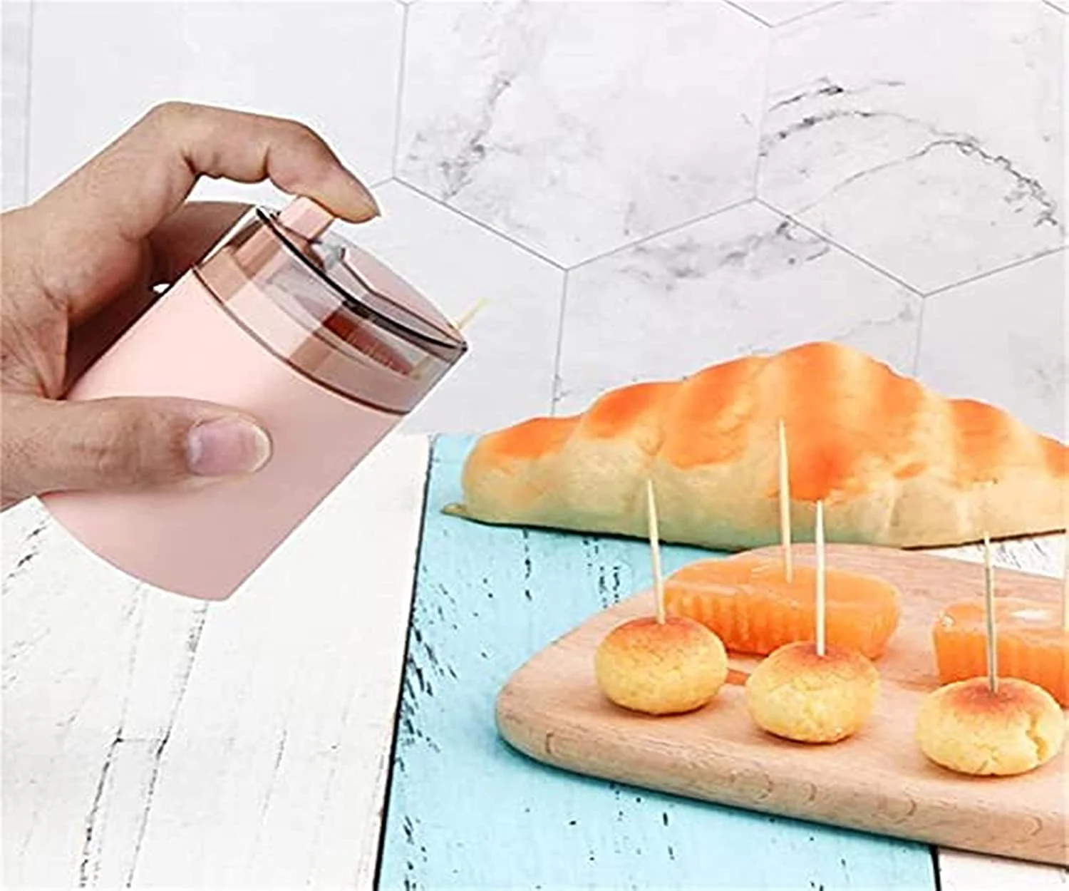 Toothpick Holder Dispenser, -Up Automatic Toothpick Dispenser, Toothpick Storage Box - Image 5