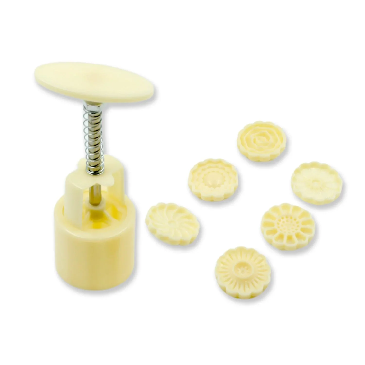 Mooncake Mold with 6 Stamps (1 Set) - Image 3