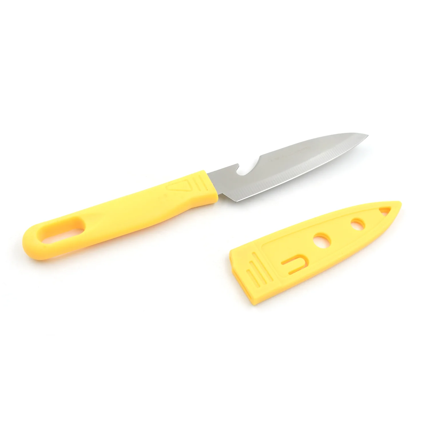 Stainless Steel Knife for Kitchen Use with Non-Slip Handle and Blade Cover 1 Pc - Image 4