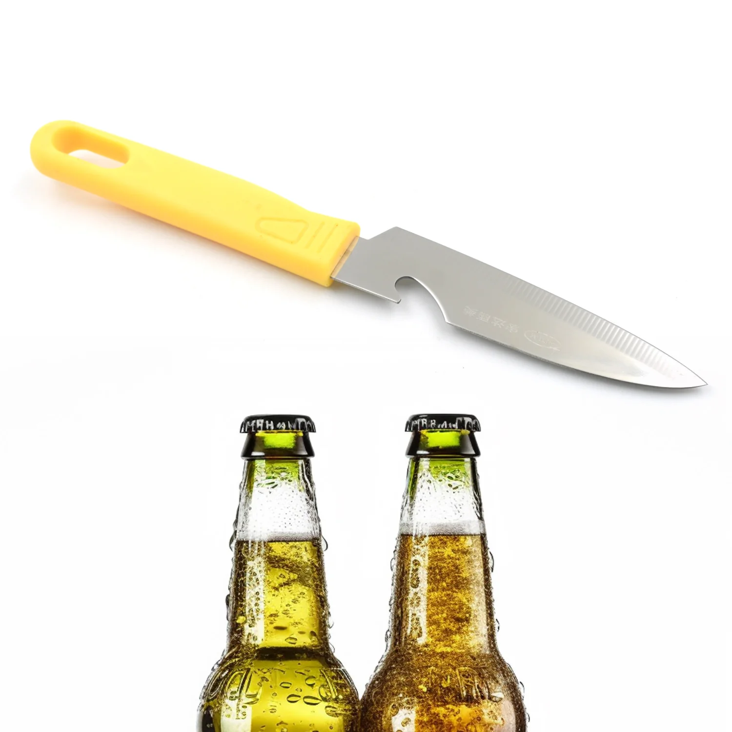 Stainless Steel Knife for Kitchen Use with Non-Slip Handle and Blade Cover 1 Pc - Image 6