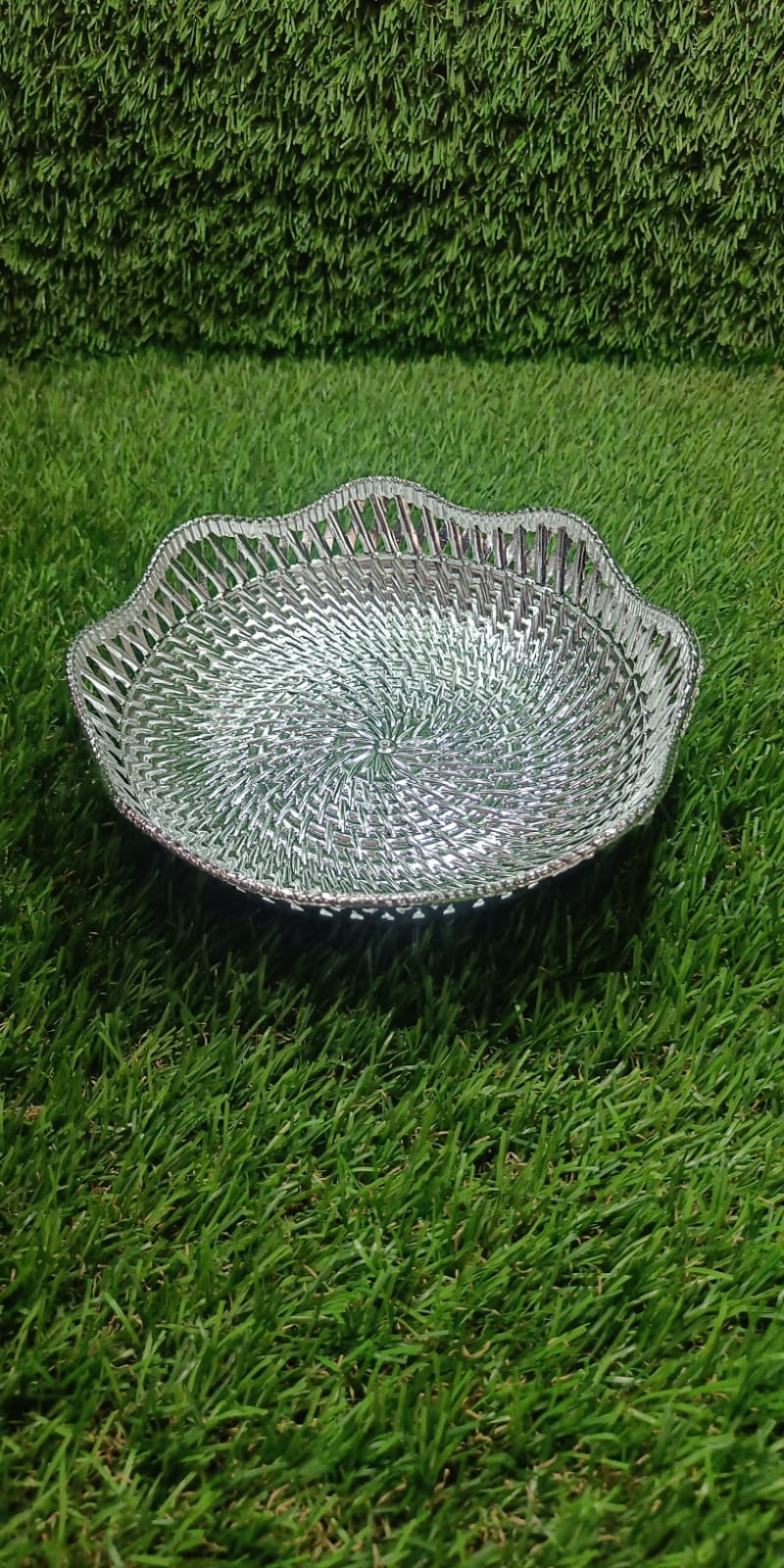 Round Traditional Multipurpose Mukhwas Serving Tray – Decorative Platters (1 Pc) - Image 6