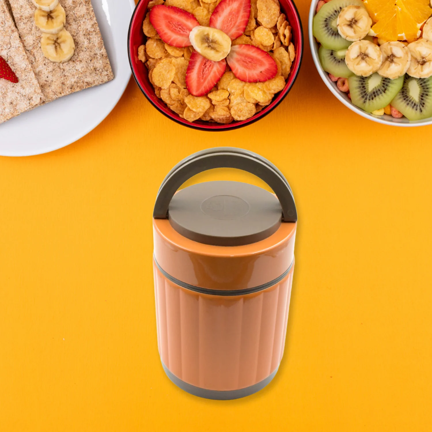 Leak-proof Thermos Flask For Hot Food, Warm Soup Cup - Image 3