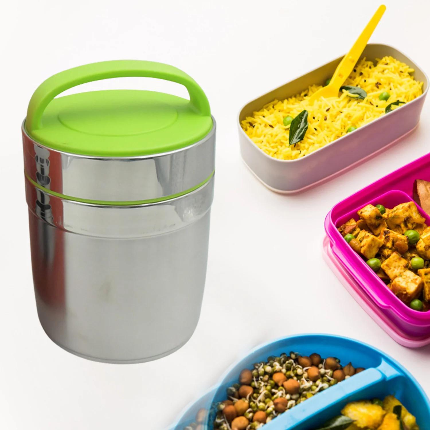LEAK-PROOF THERMOS FLASK FOR HOT FOOD, VACUUM INSULATED LUNCH BOX (1.8 L) - Image 4