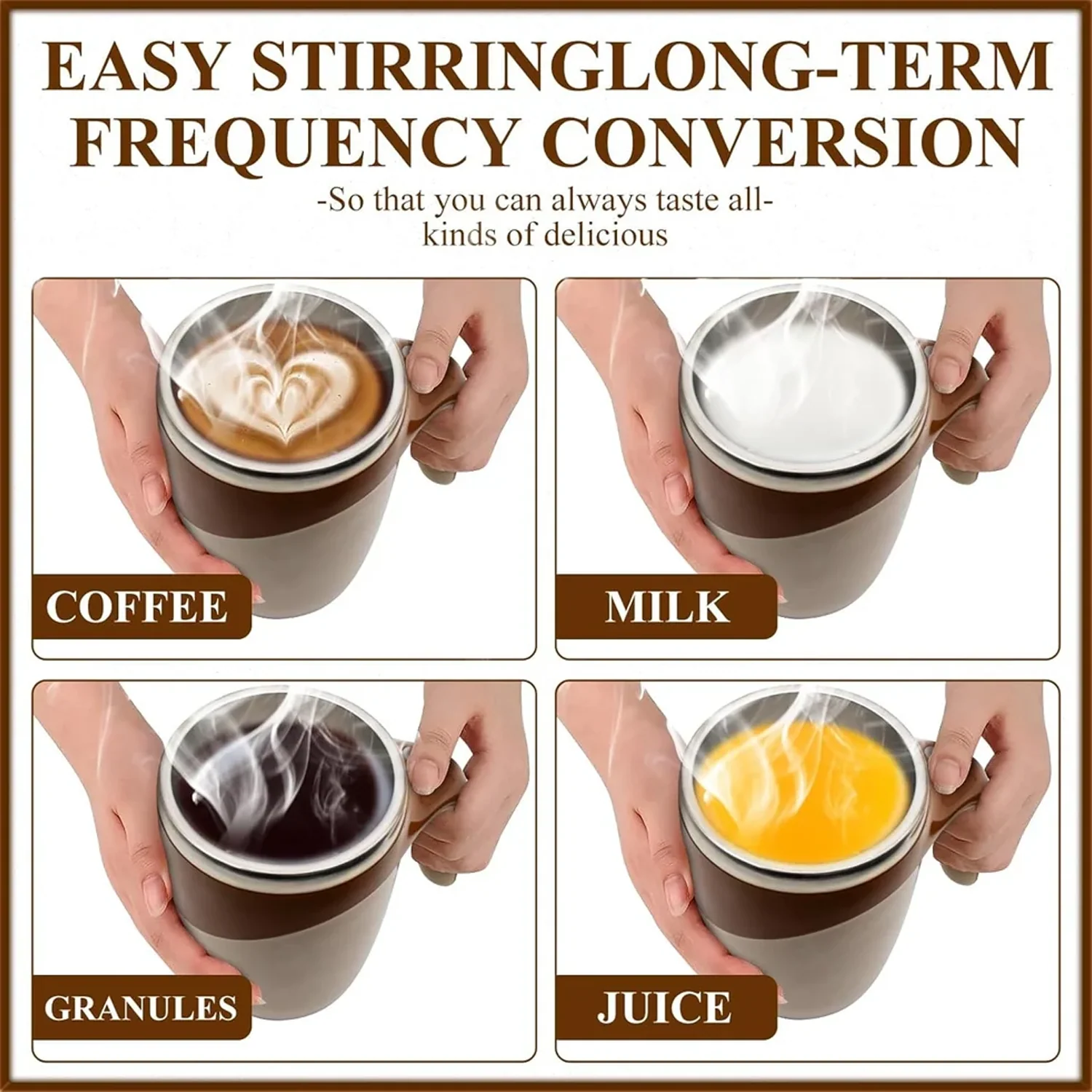 Self Stirring Coffee Mug ( Battery Not Included) - Image 3