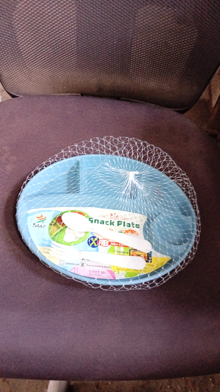 Biodegradable 5-Compartment Food Plate for Kids, BPA-Free (1 Pc) - Image 8