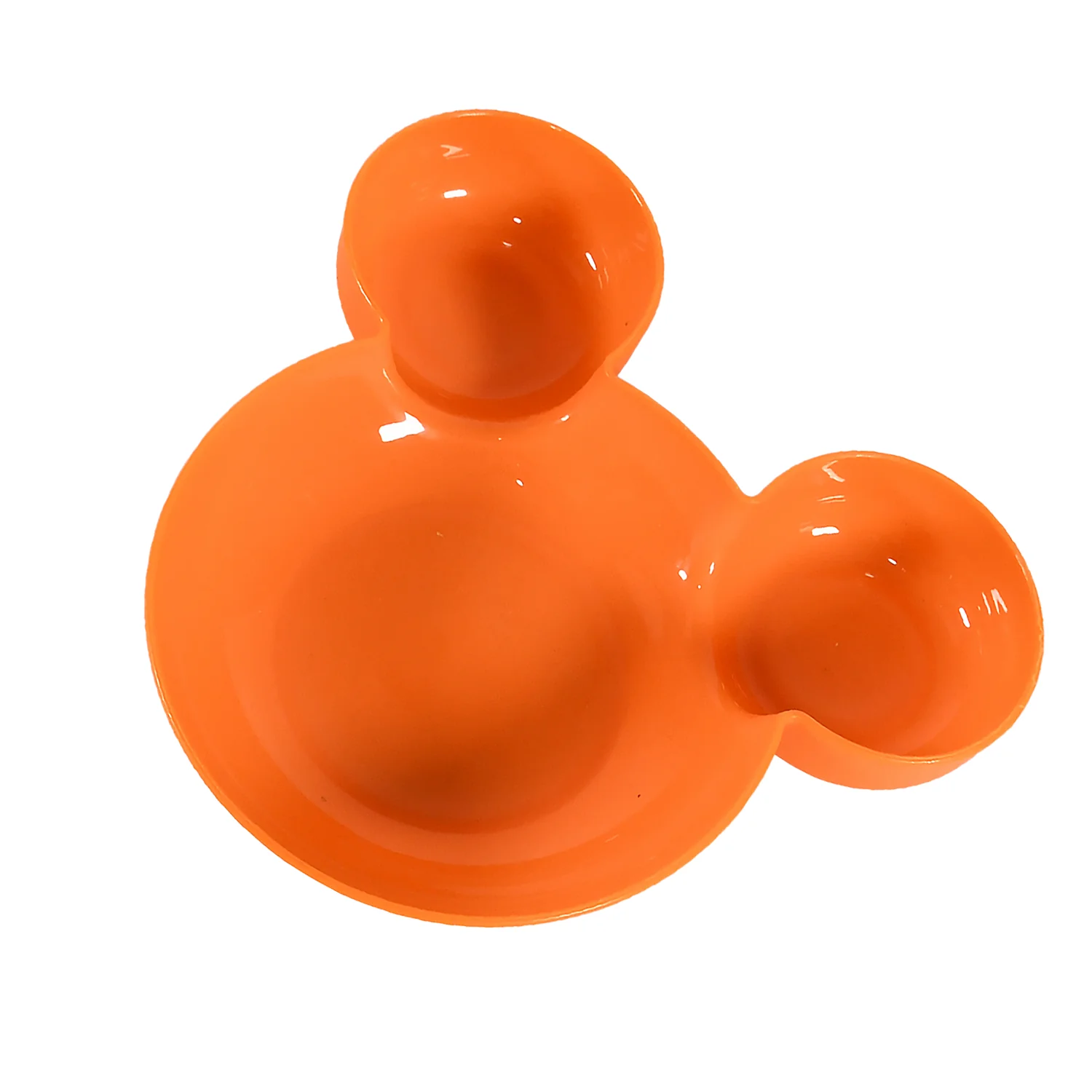 Mickey Mouse Shape Plates for Kids, Kids, Baby Cartoon Bowl Plate (1 Pc) - Image 4