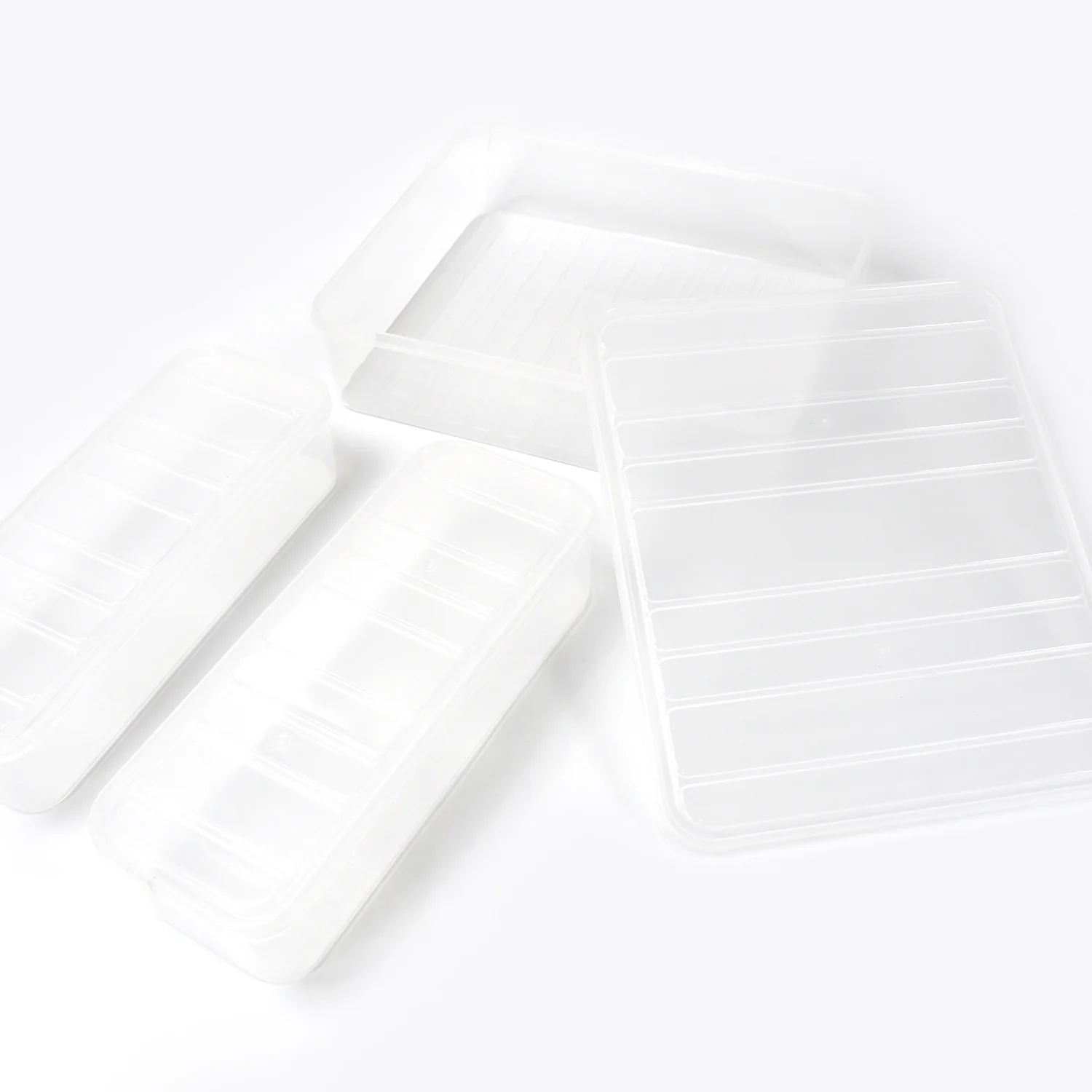 Plastic Food Storage Container for Fridge, fridge storage boxes with Lid Stackable Fridge Storage Containers freeze organizer items and storage, vegetable storage box for fridge, (3 Pcs set) - Image 4