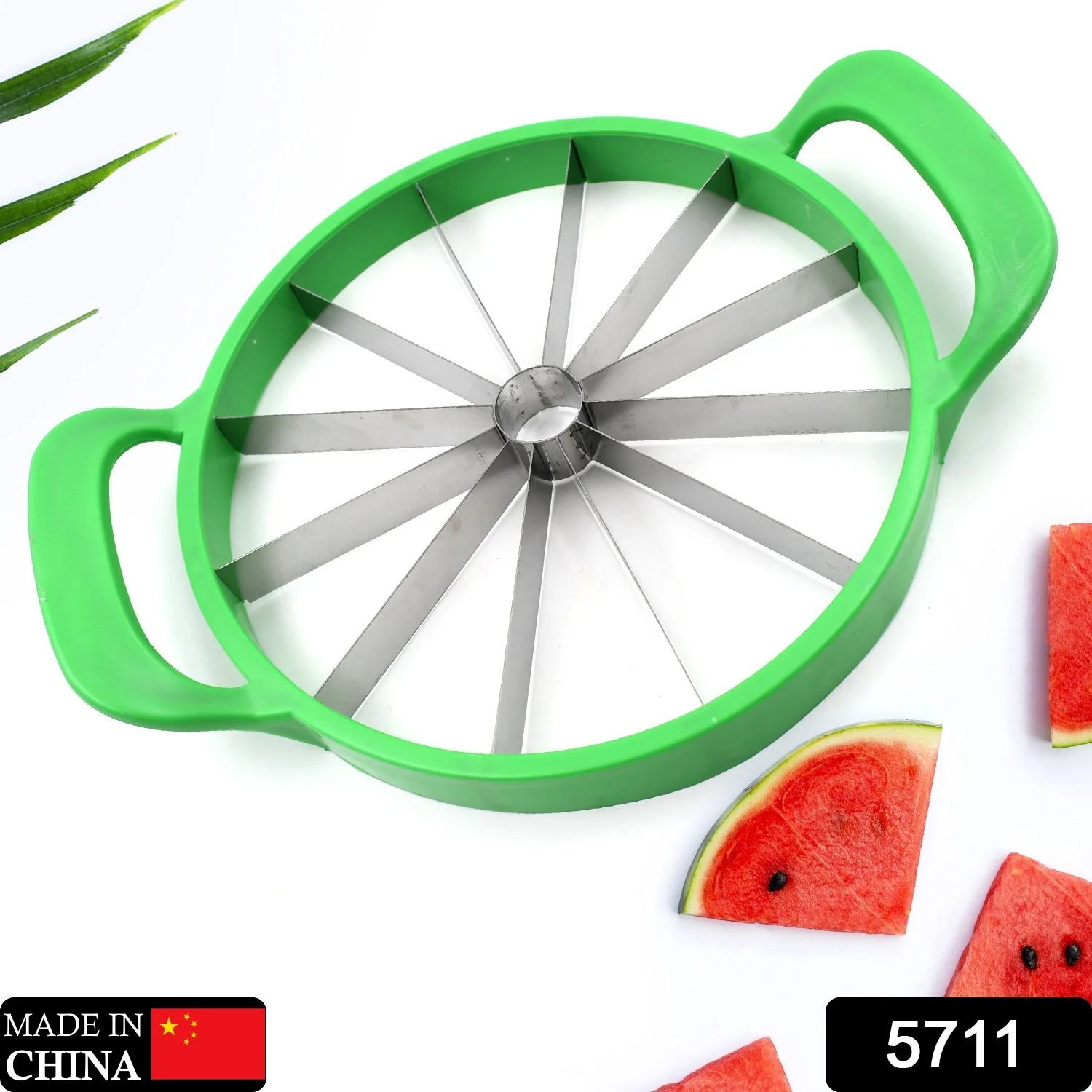 Watermelon Cutter Convenient Kitchen Fruit Cutting Slicer Perfect Corer Cutter Tool - Image 2