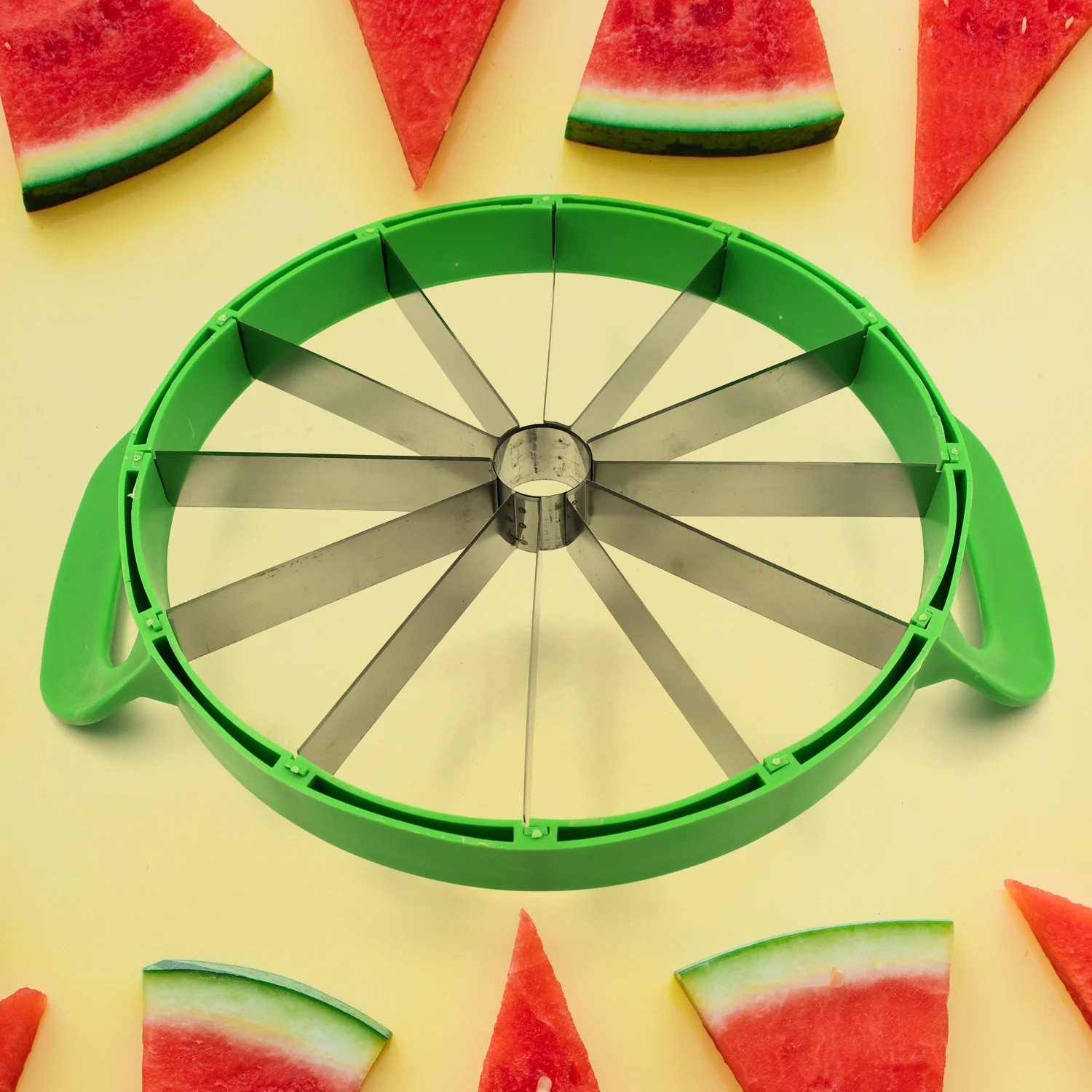 Watermelon Cutter Convenient Kitchen Fruit Cutting Slicer Perfect Corer Cutter Tool - Image 6