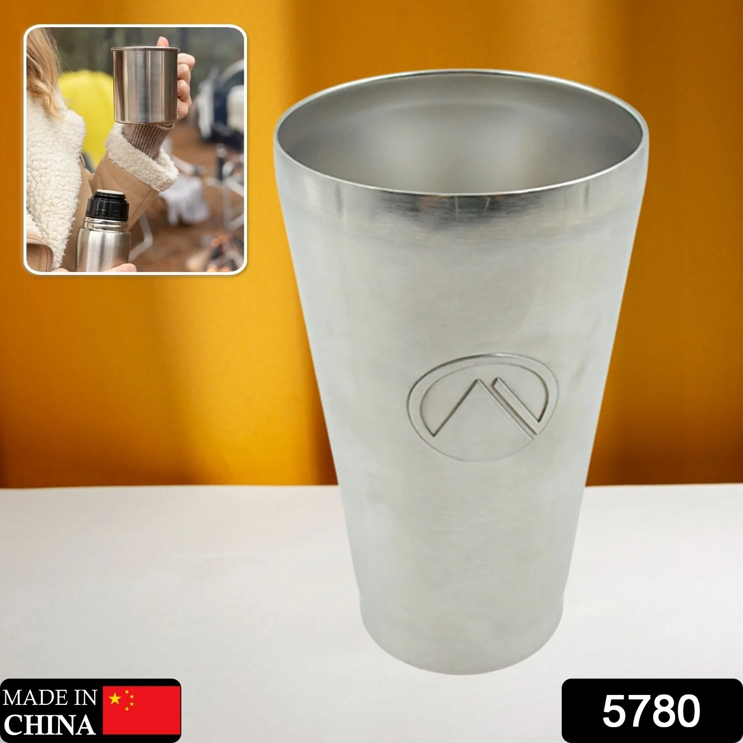 Stainless Steel Vacuum Insulated Travel Mug  (1 Pc) - Image 3
