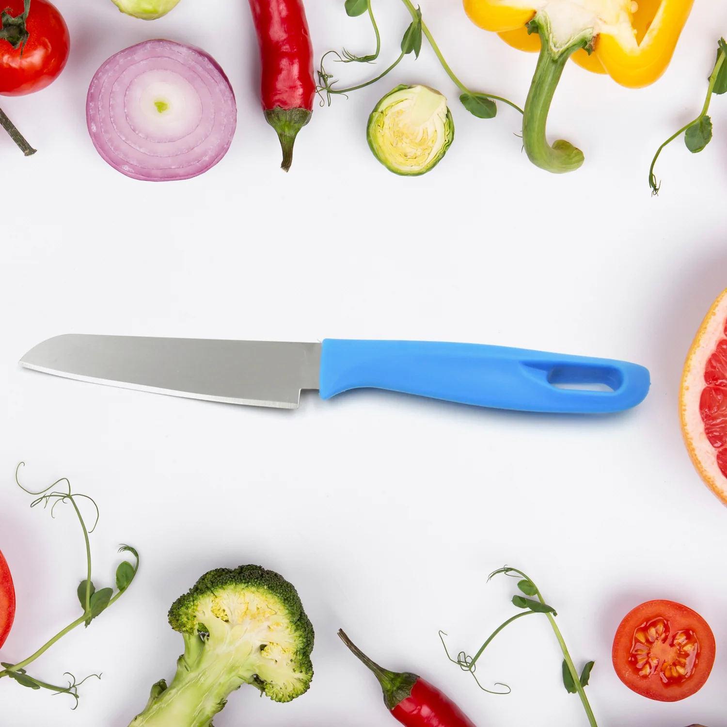 Stainless Steel Knife For Kitchen Use, Knife Set, Knife & Non-Slip Handle With Blade Cover Knife, Fruit, Vegetable,Knife Set (1 Pc) - Image 5