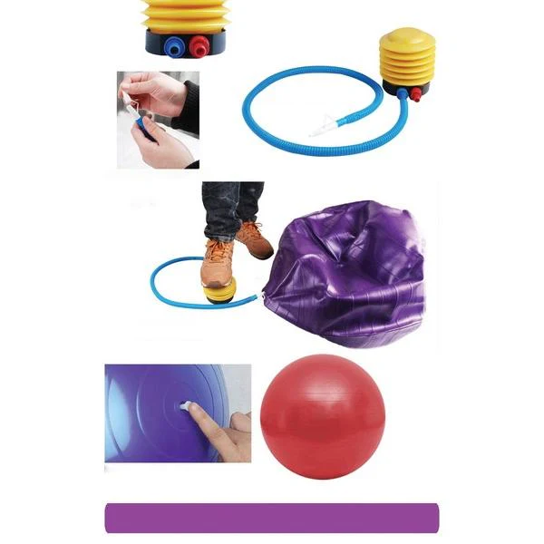 Anti-Burst Gym Ball with Pump (75 cm) - Image 6